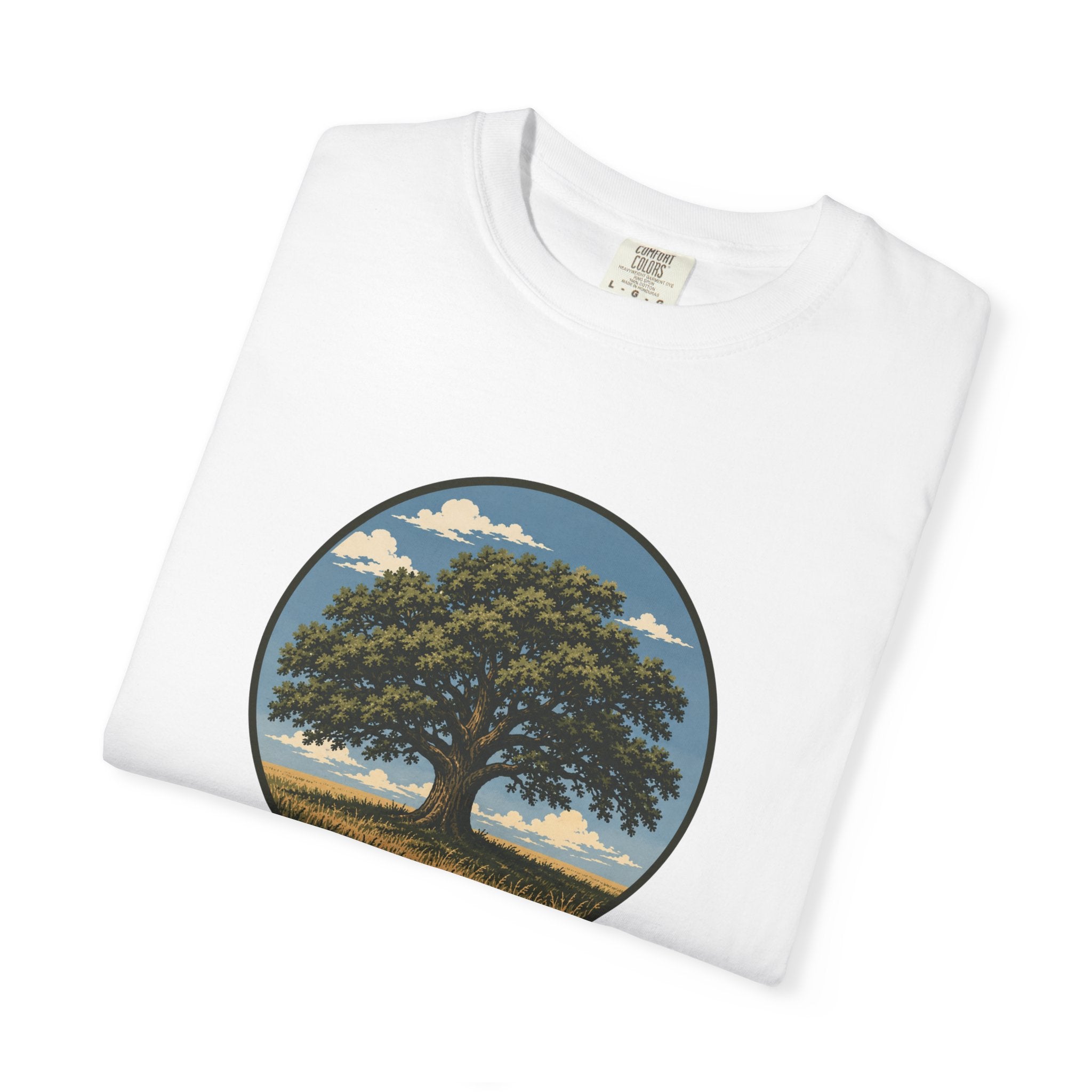Tree of Life T-Shirt — Vintage Oak Landscape Graphic Tee
