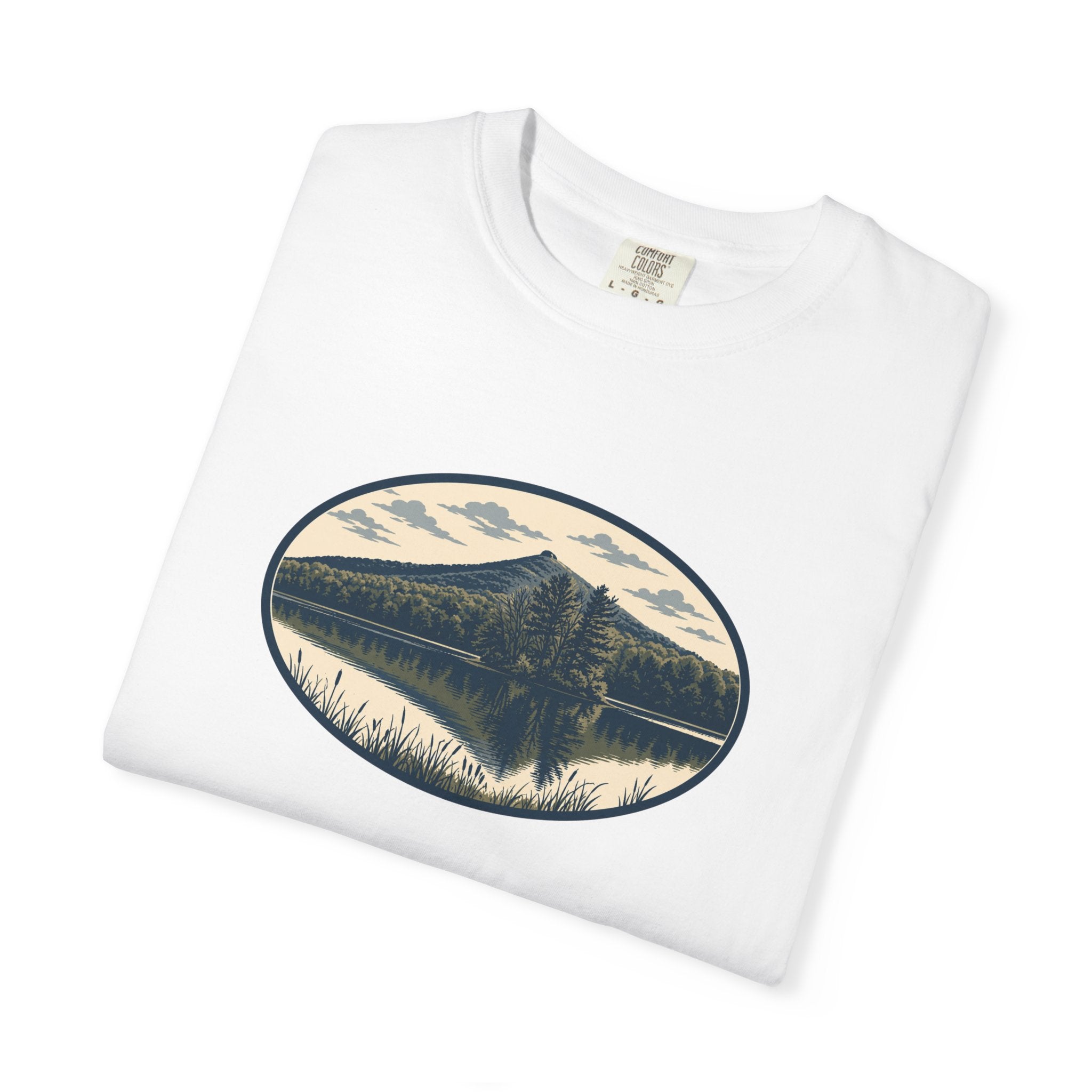 Sharp Top Mountain Reflection T-Shirt