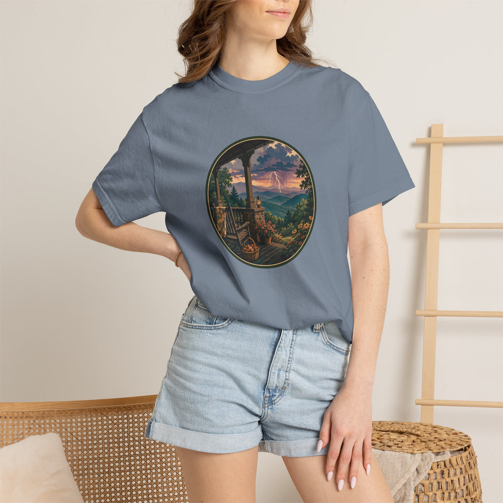 Scenic Mountain Storm T-Shirt