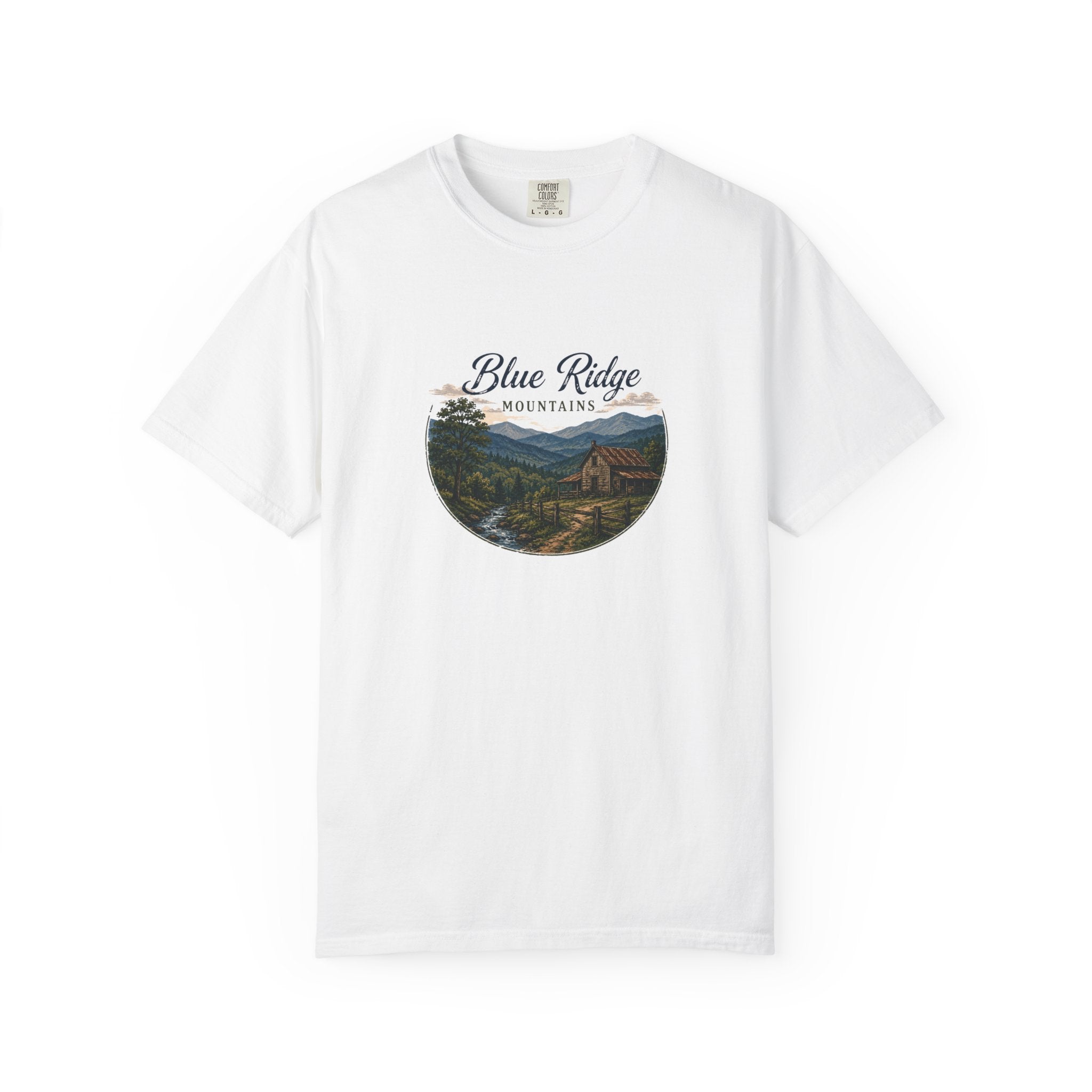 Blue Ridge Mountains Vintage Scenic T-Shirt