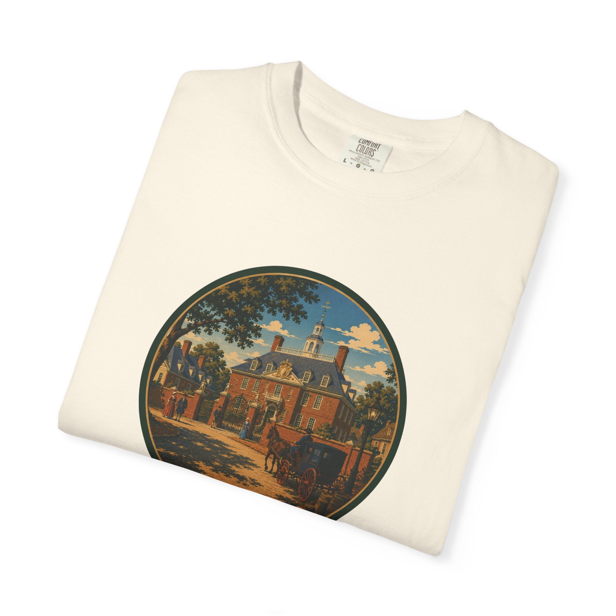 Historic Estate Circle T-Shirt — Colonial Landmark Tee