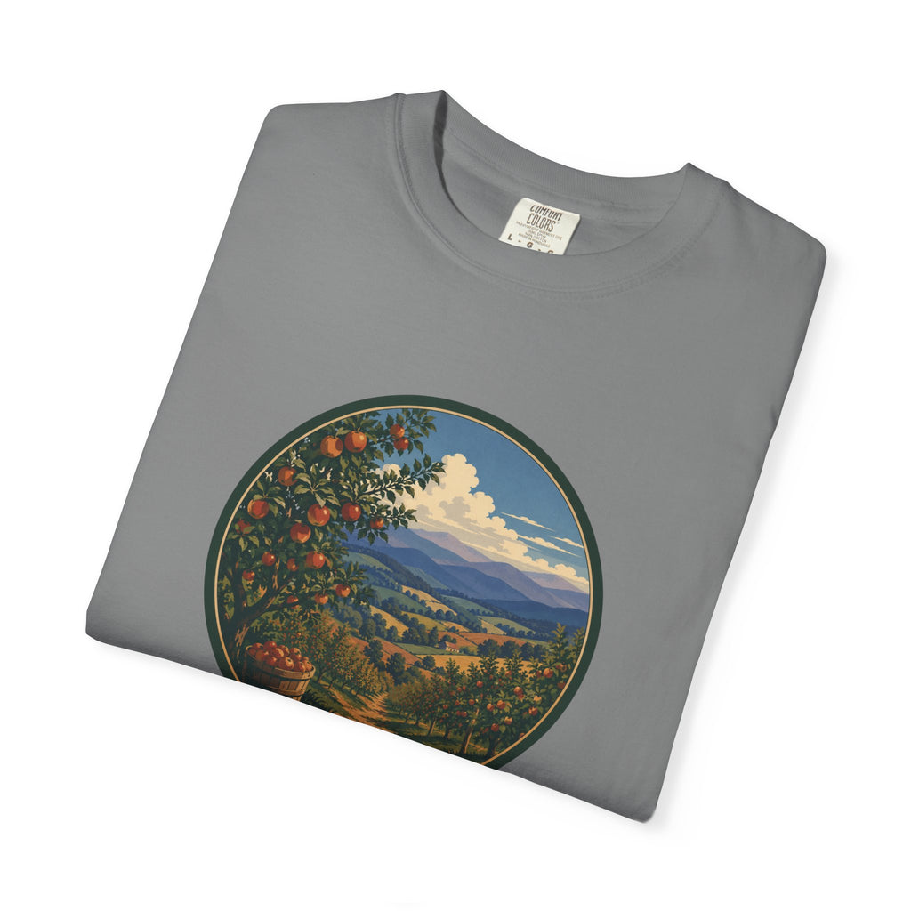 Scenic Apple Orchard Landscape T-Shirt