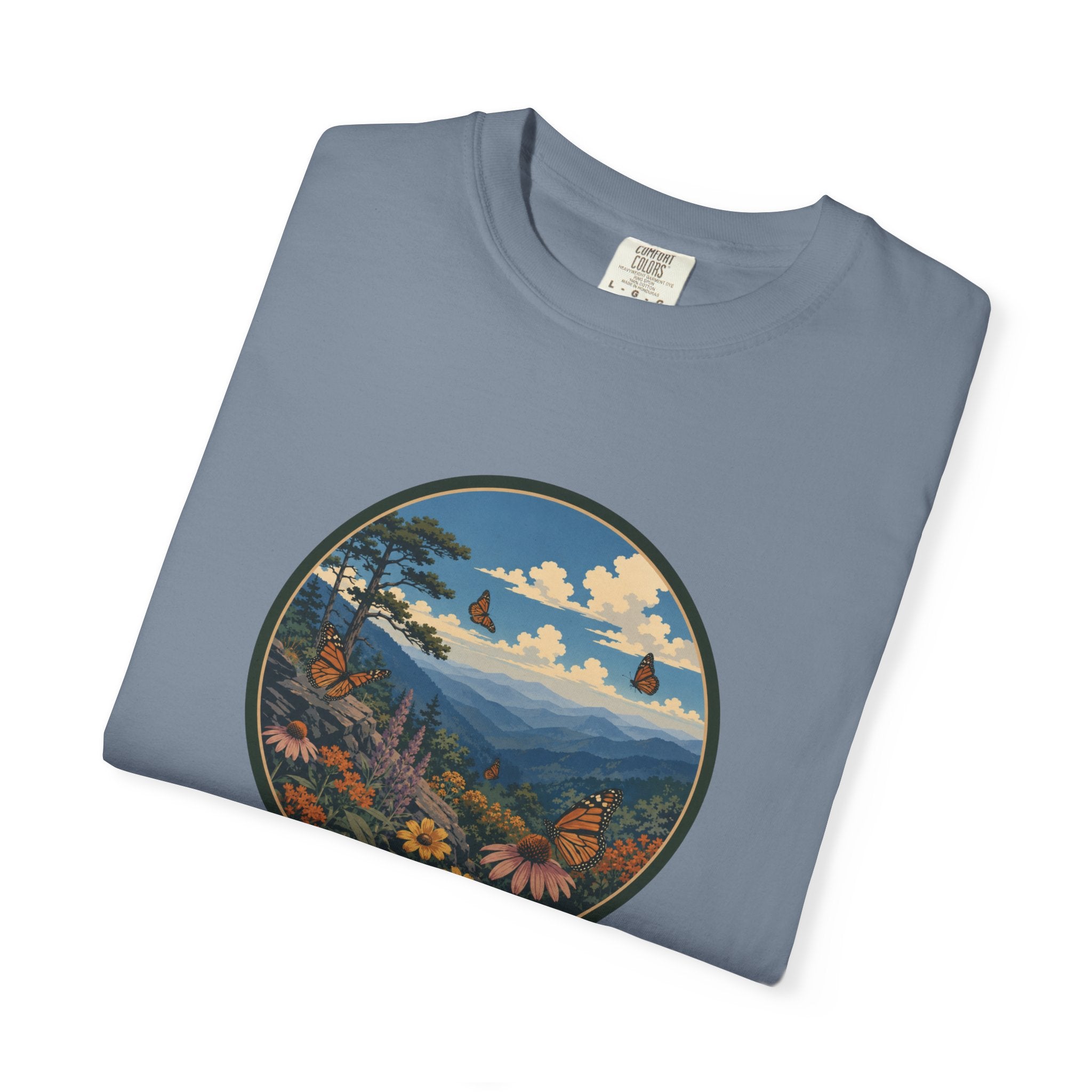 Scenic Butterfly Mountain T-Shirt