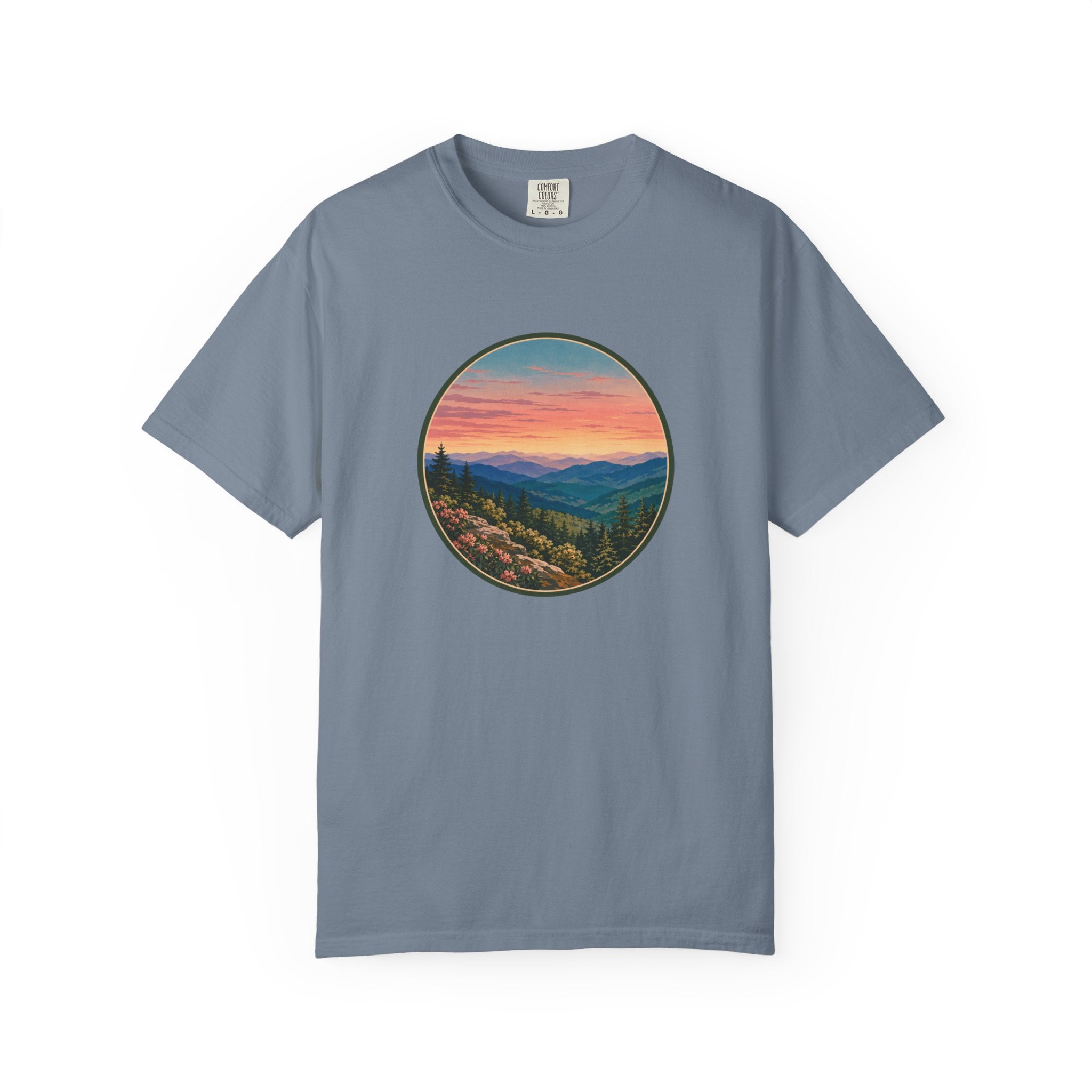 Sunset Mountain Landscape T-Shirt