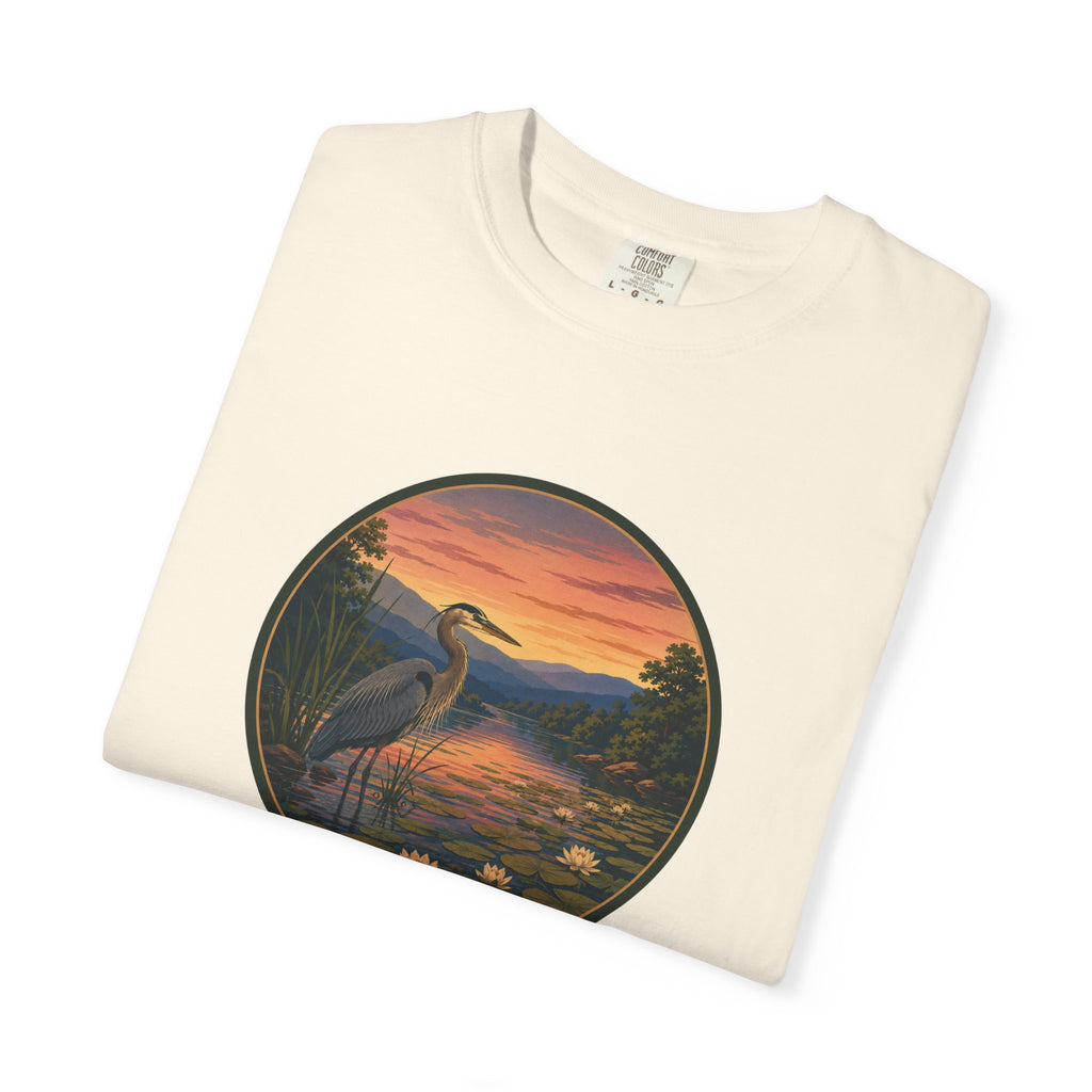 Heron Sunset T-Shirt