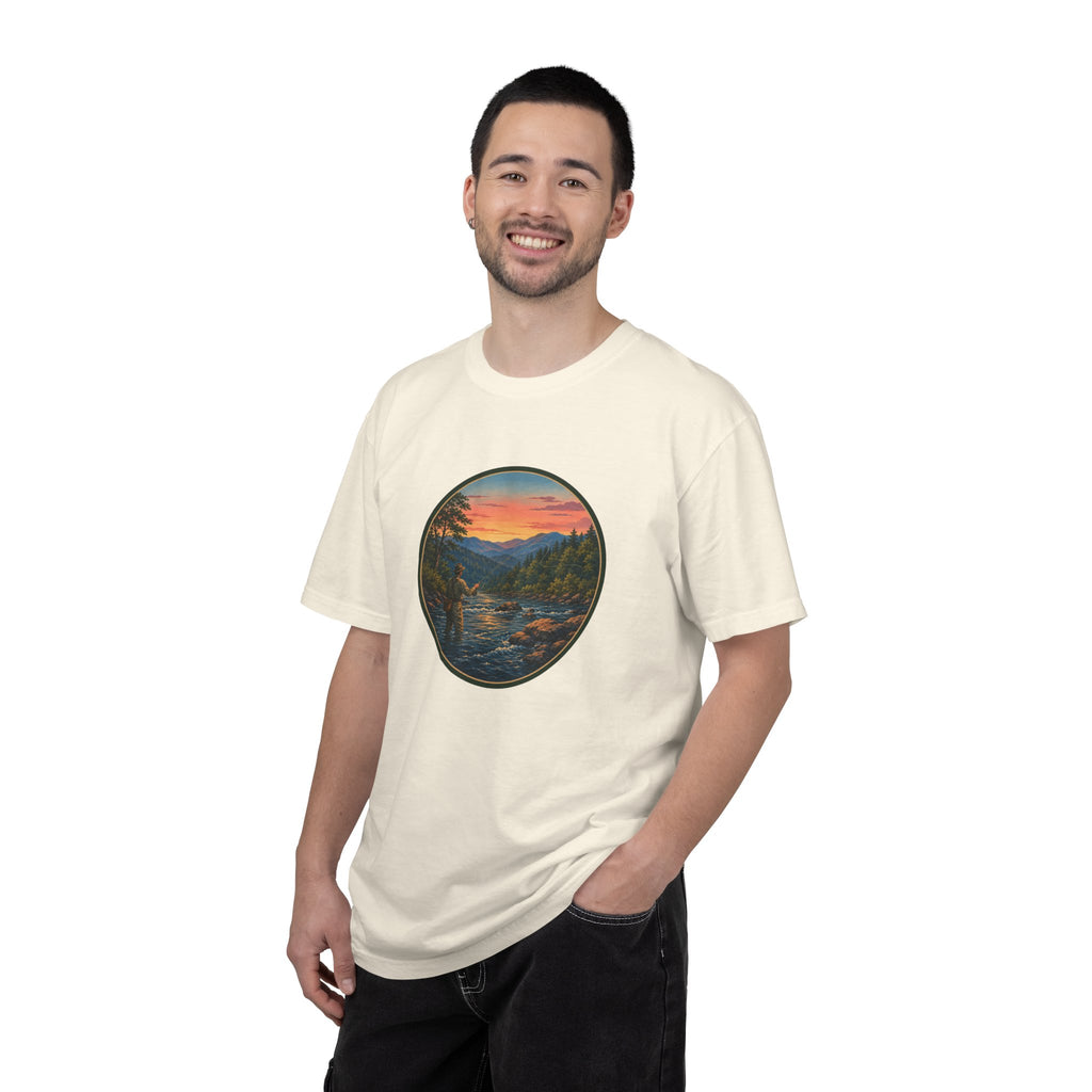 Sunset River Fly Fishing T-Shirt