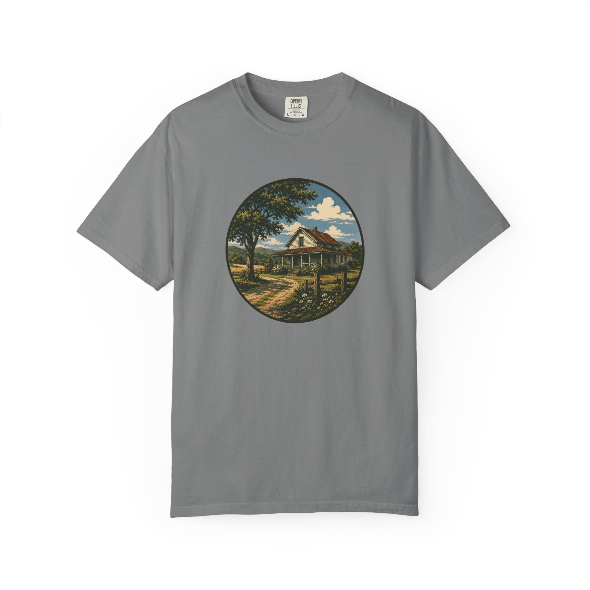 Vintage Country Cottage T-Shirt