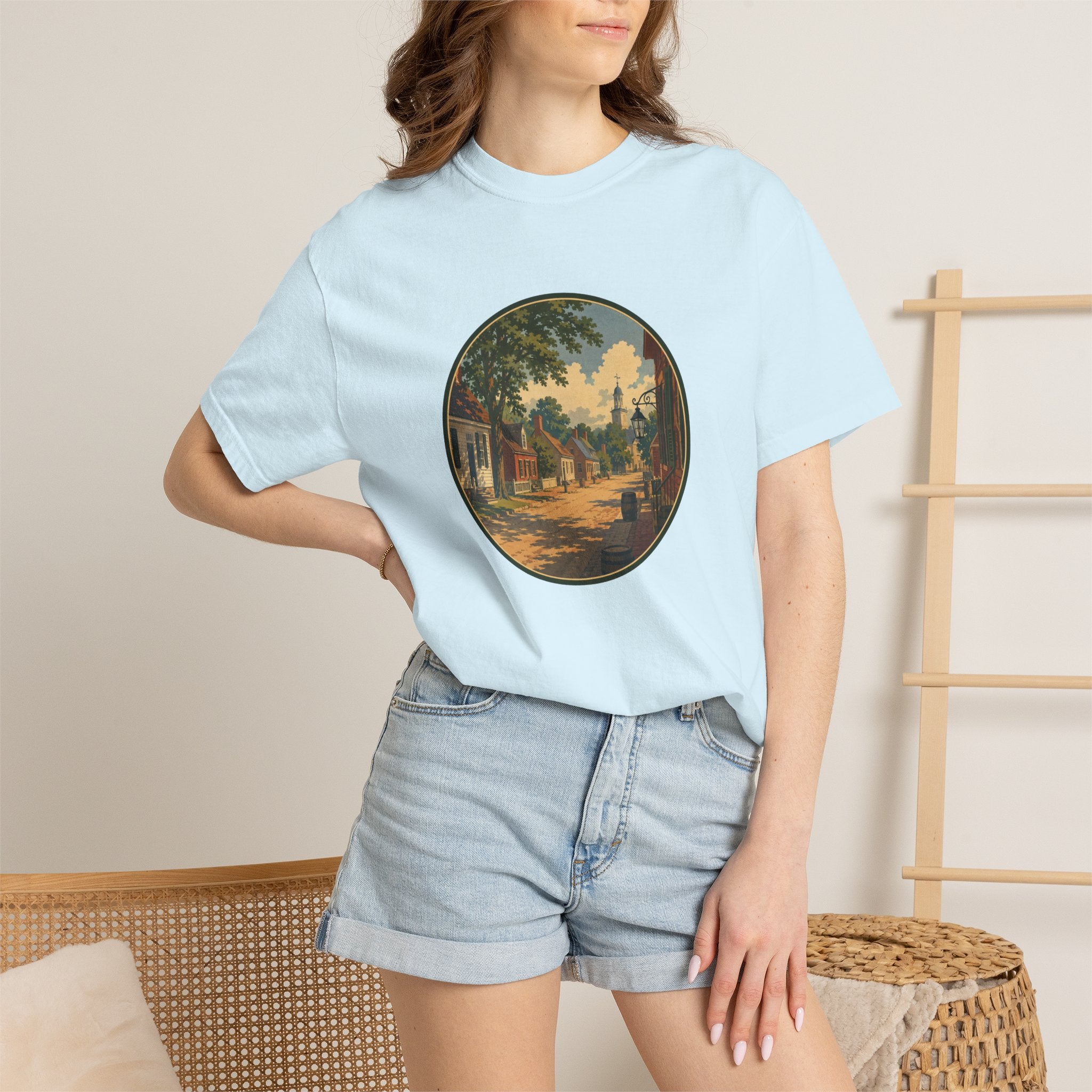 Colonial Street Scene T-Shirt