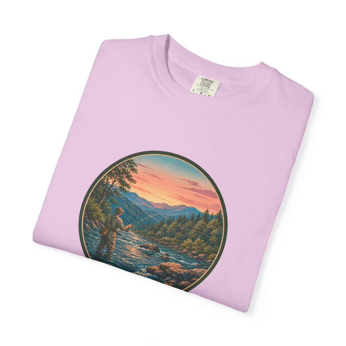 Sunset River Fly Fishing T-Shirt