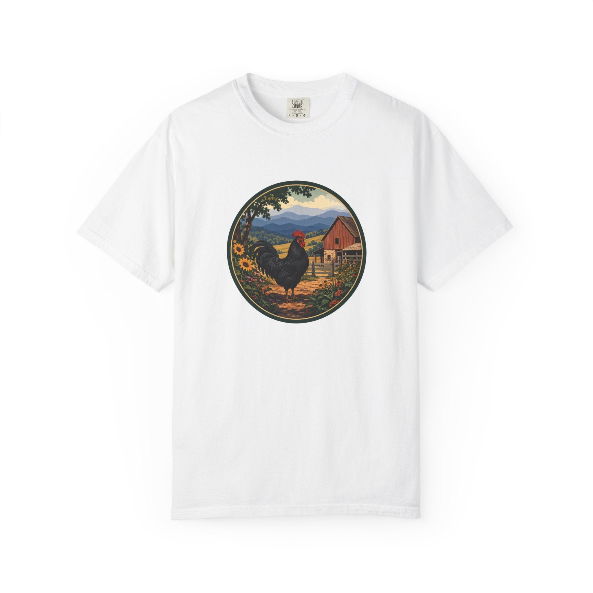 Rooster Farm Circle T-Shirt