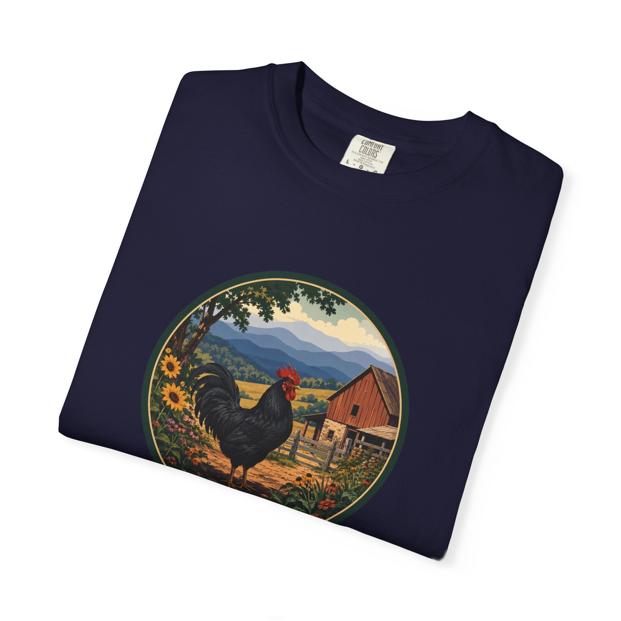 Rooster Farm Circle T-Shirt