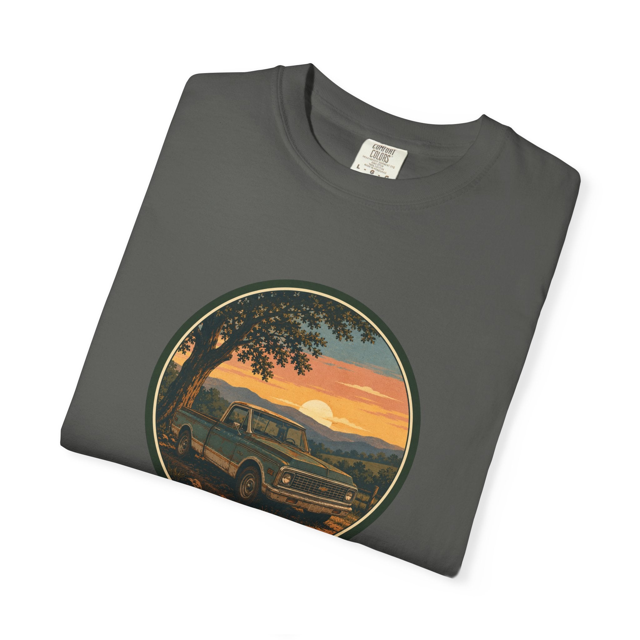 Vintage Pickup Sunset T-Shirt