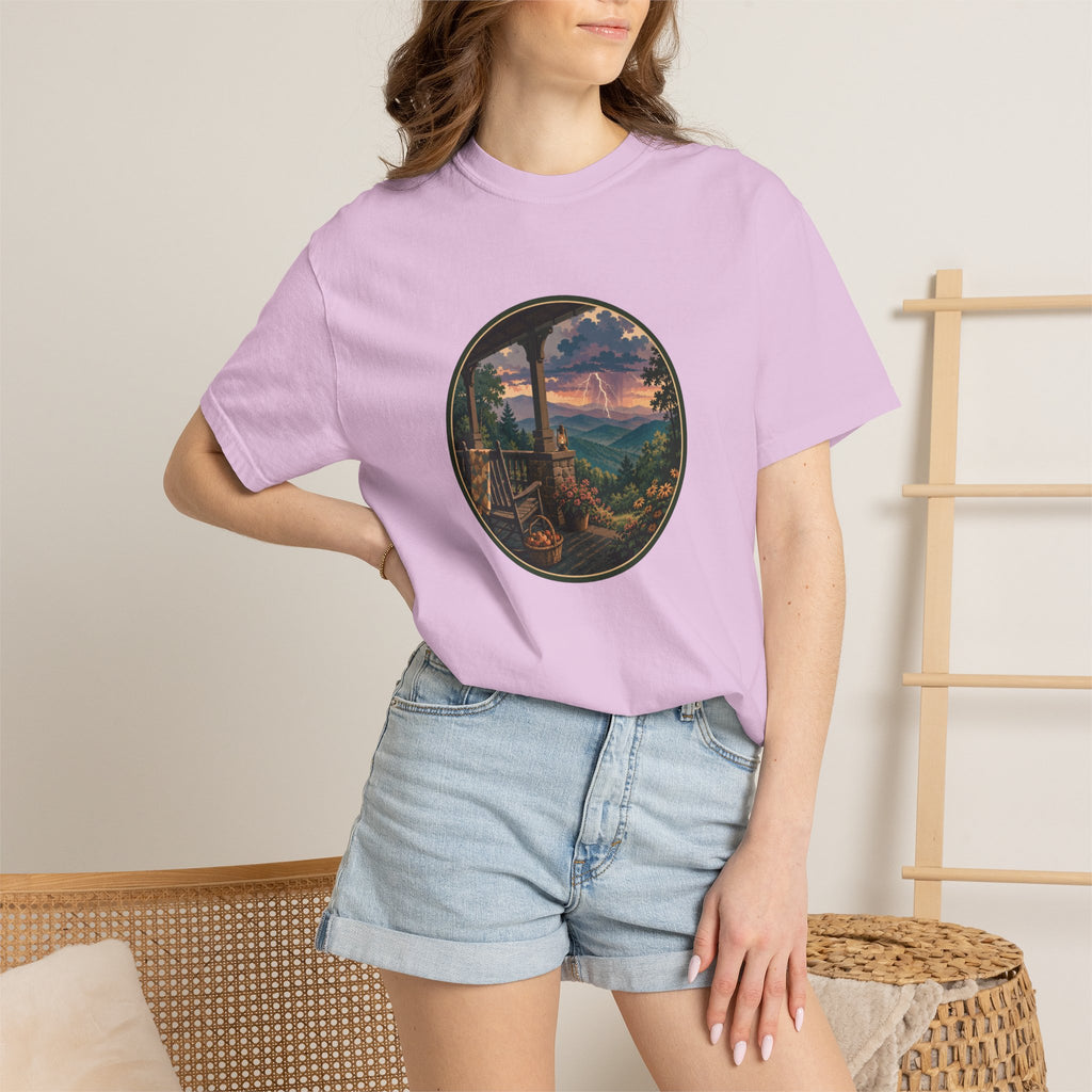 Scenic Mountain Storm T-Shirt