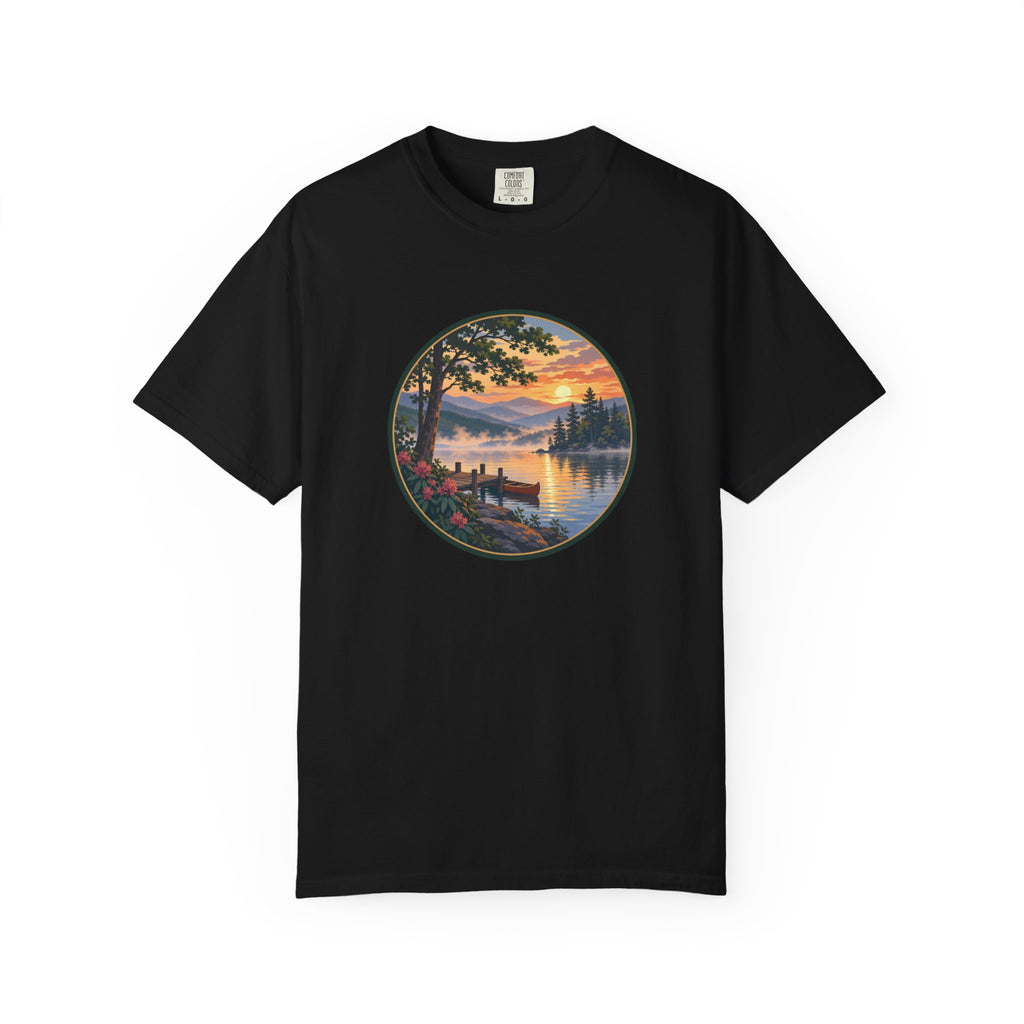 Scenic Lake Sunrise T-Shirt