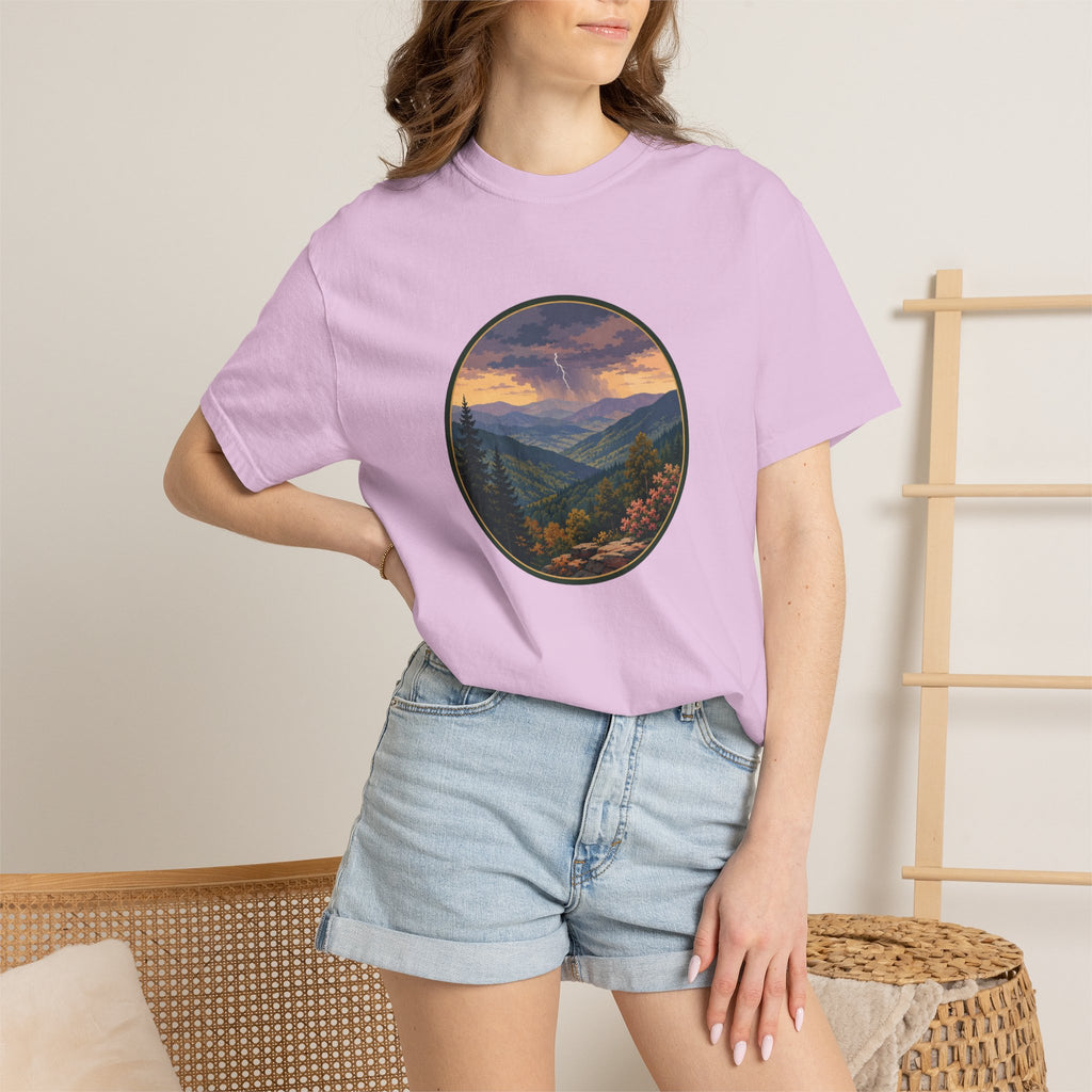Scenic Blue Ridge Mountain Thunderstorm T-Shirt