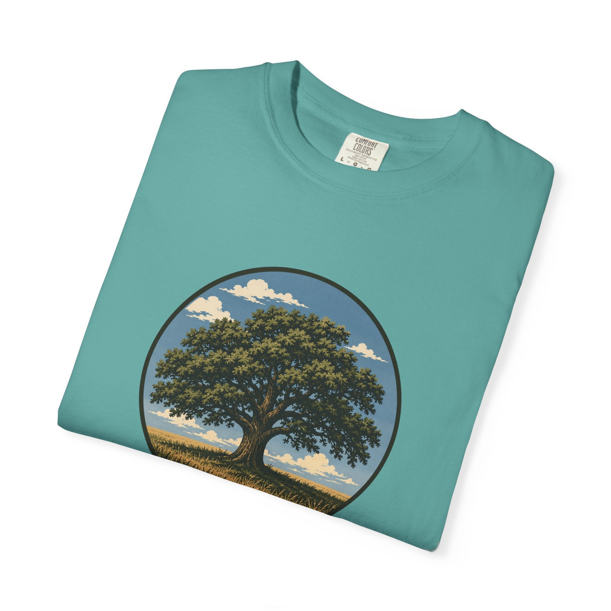 Tree of Life T-Shirt — Vintage Oak Landscape Graphic Tee