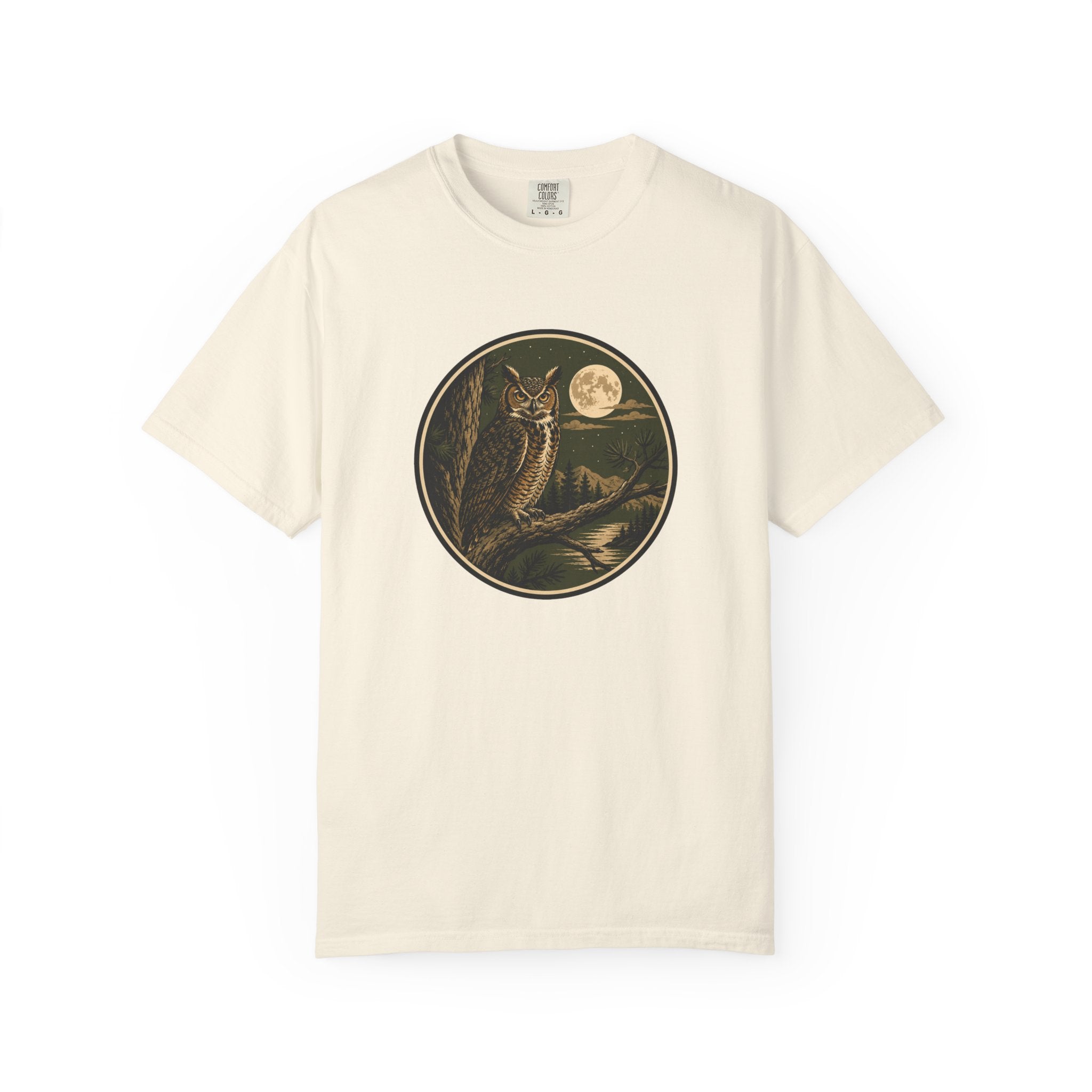 Owl Moon Nightscape T-Shirt