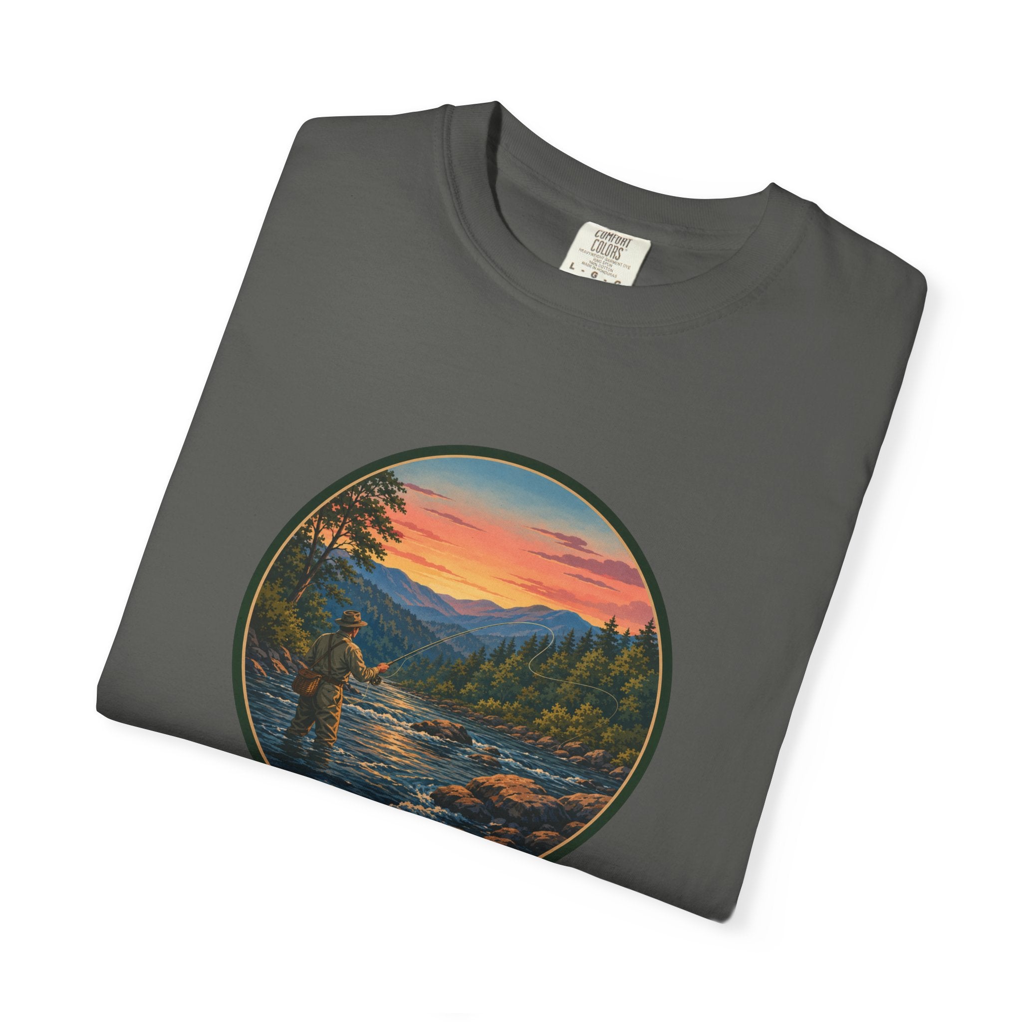 Sunset River Fly Fishing T-Shirt