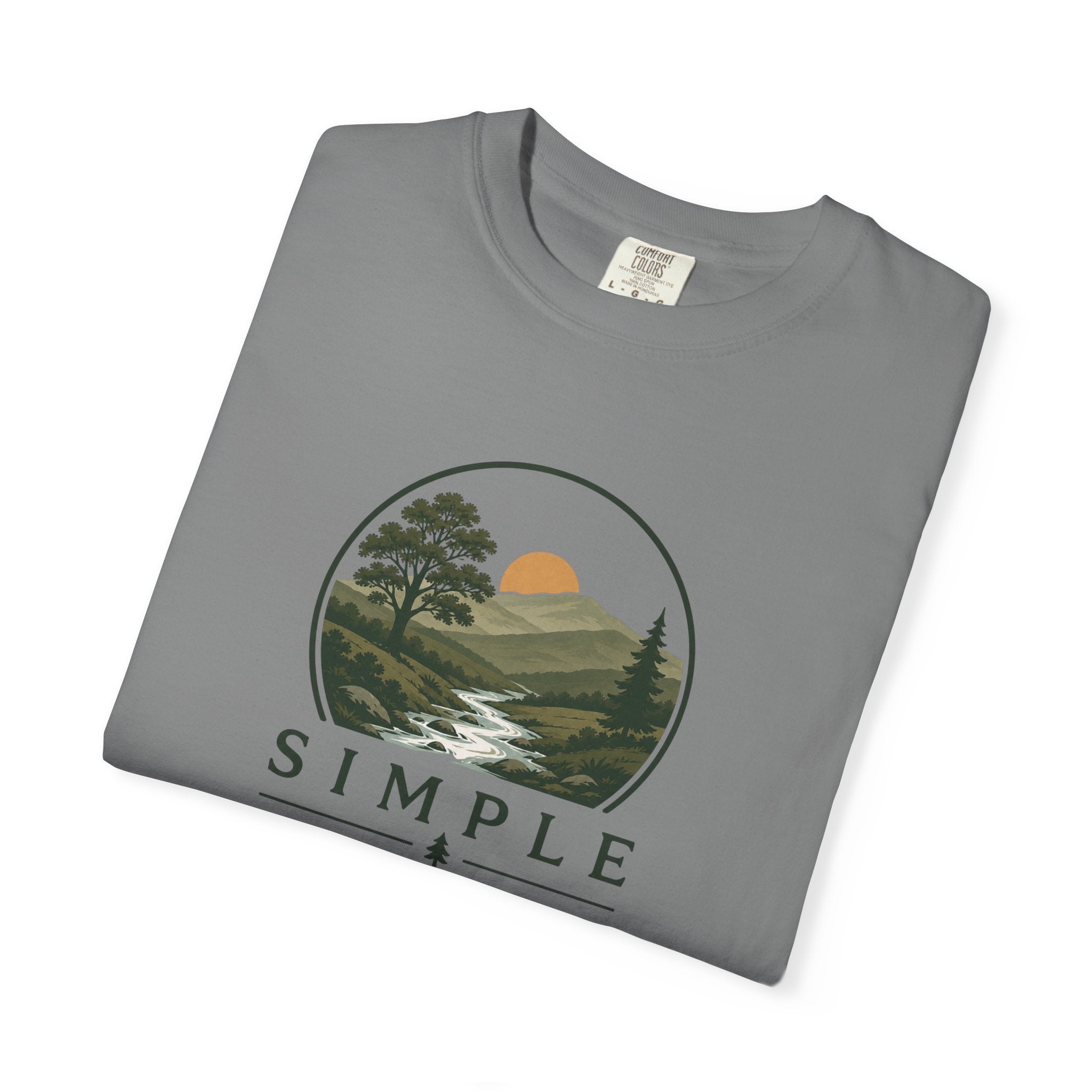 Simple Goodness Logo T-Shirt — Nature Landscape Graphic Tee