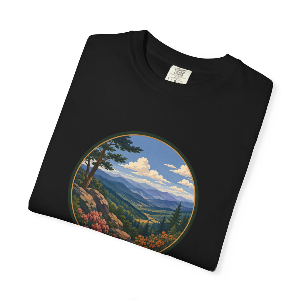 Beautiful Blue Ridge Mountain T-Shirt — Scenic Mountain Landscape Graphic Tee