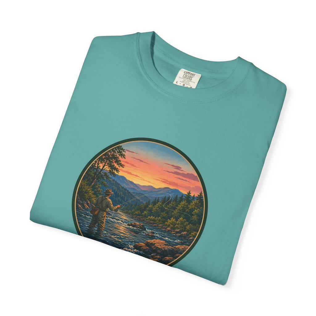 Sunset River Fly Fishing T-Shirt