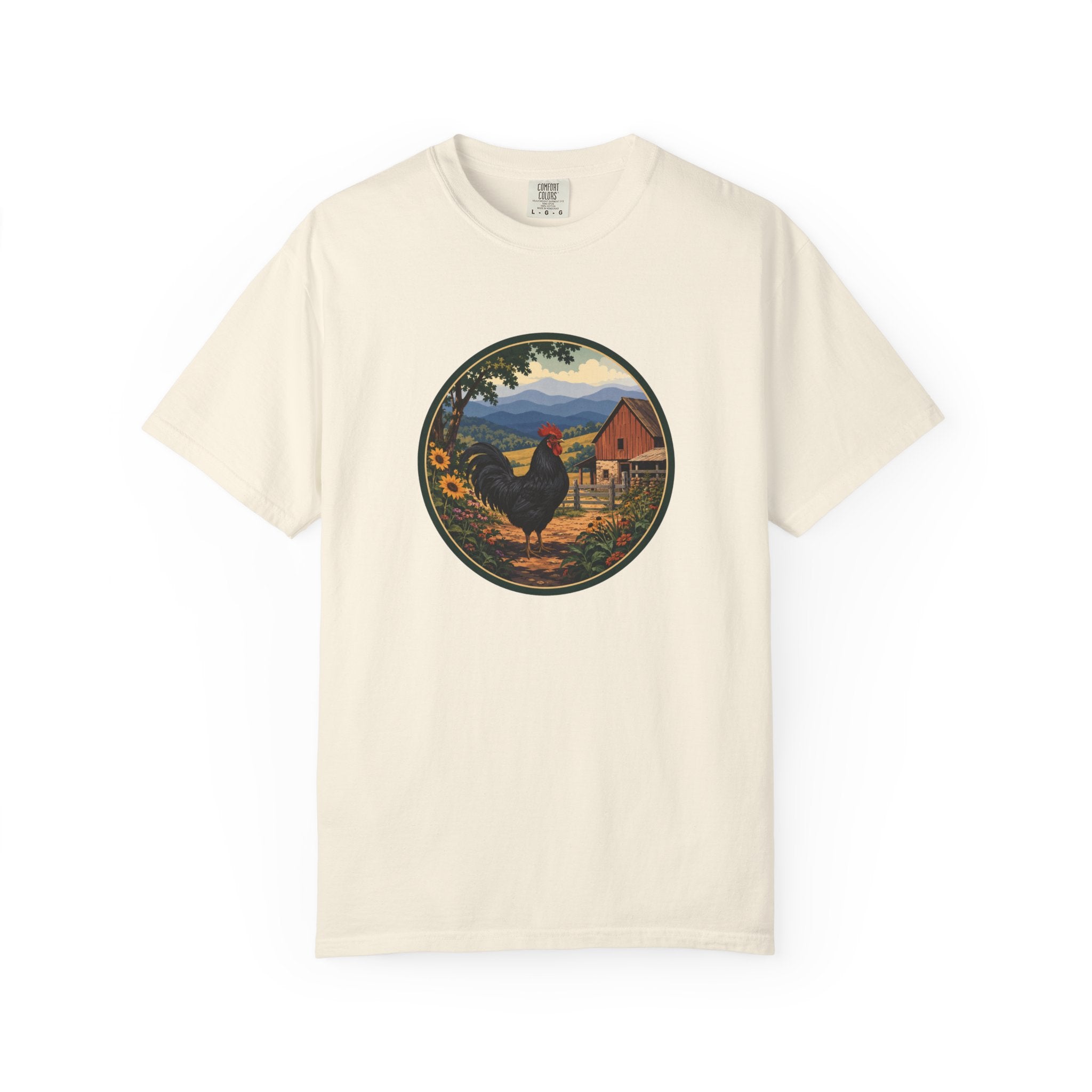 Rooster Farm Circle T-Shirt