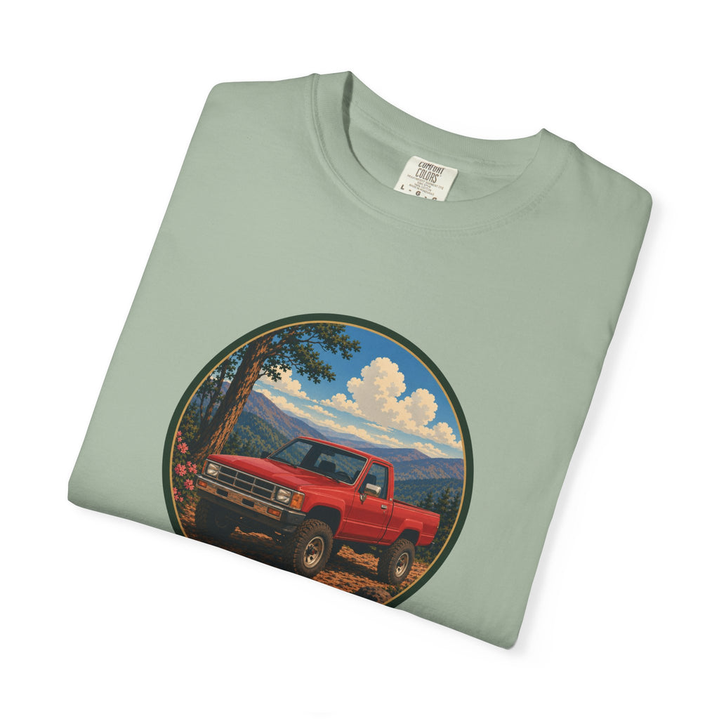 Adventure Truck T-Shirt — Vintage Red 4x4 Off-Road Graphic Tee