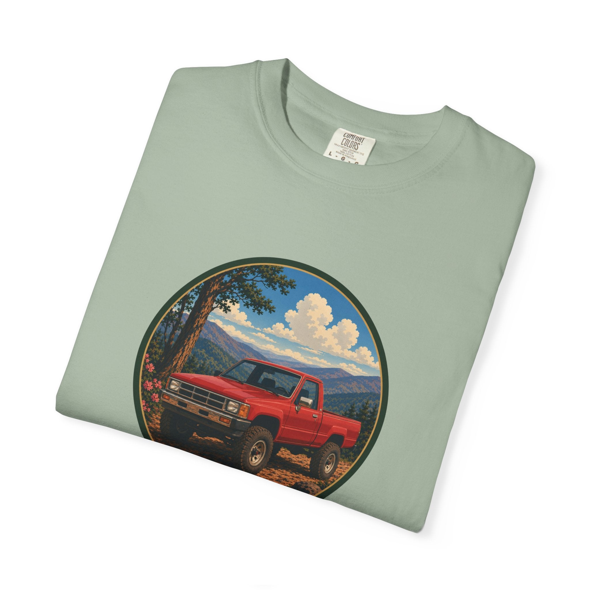Adventure Truck T-Shirt — Vintage Red 4x4 Off-Road Graphic Tee