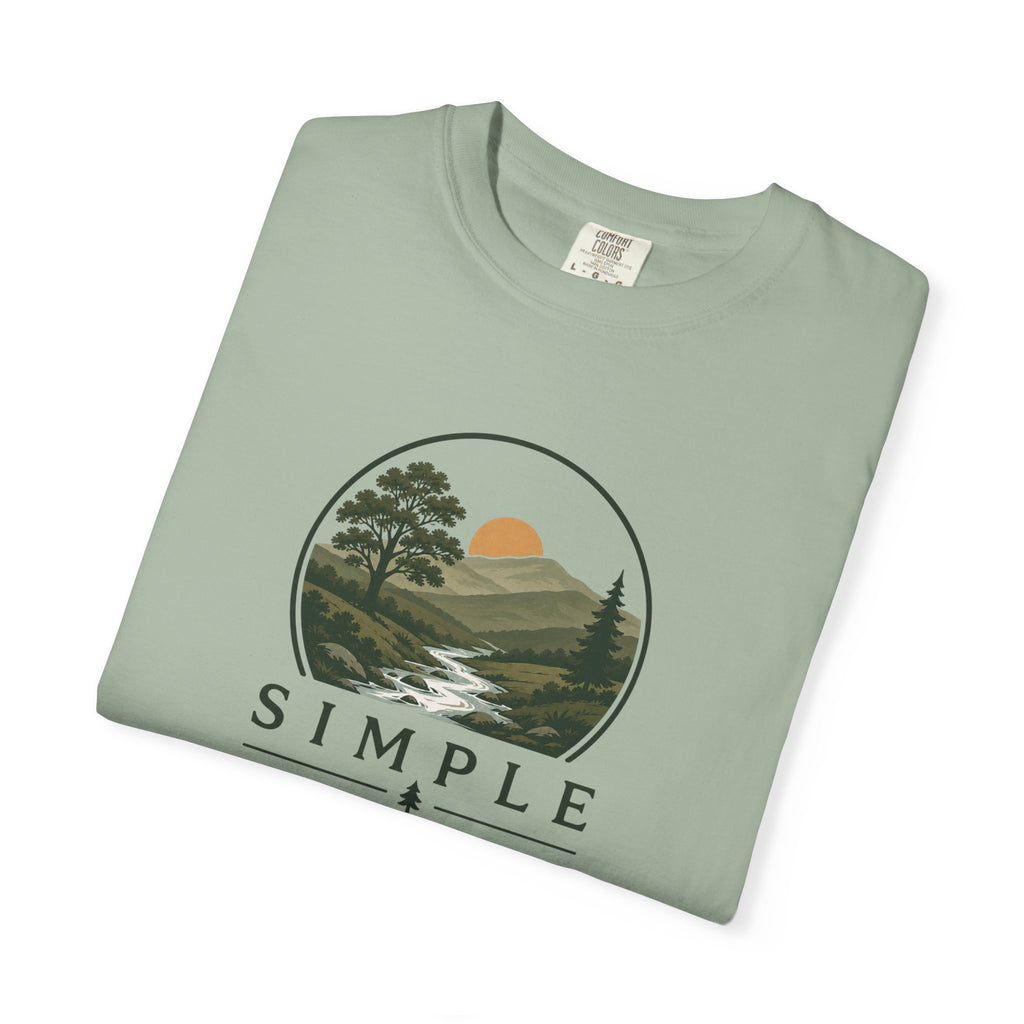 Simple Goodness Logo T-Shirt — Nature Landscape Graphic Tee