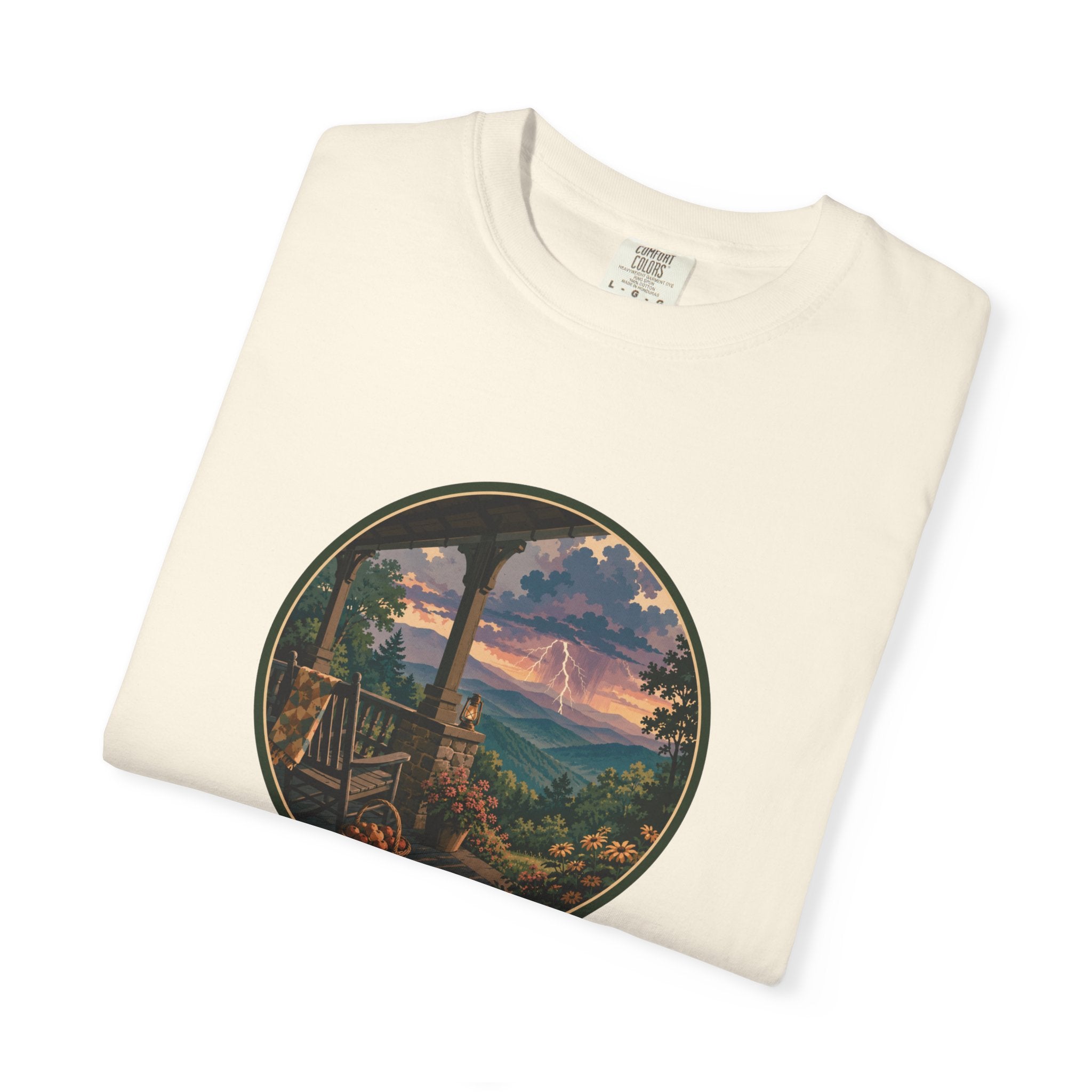 Scenic Mountain Storm T-Shirt