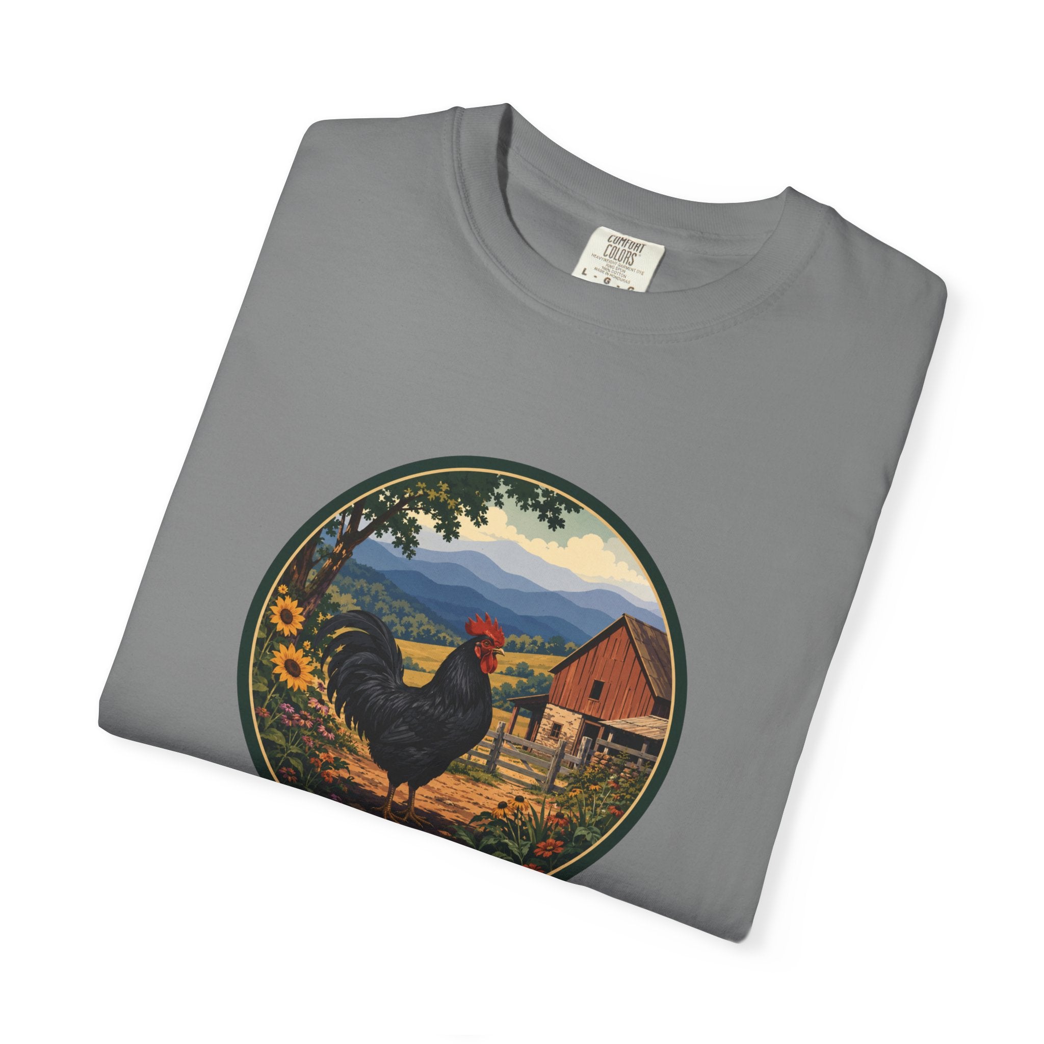 Rooster Farm Circle T-Shirt