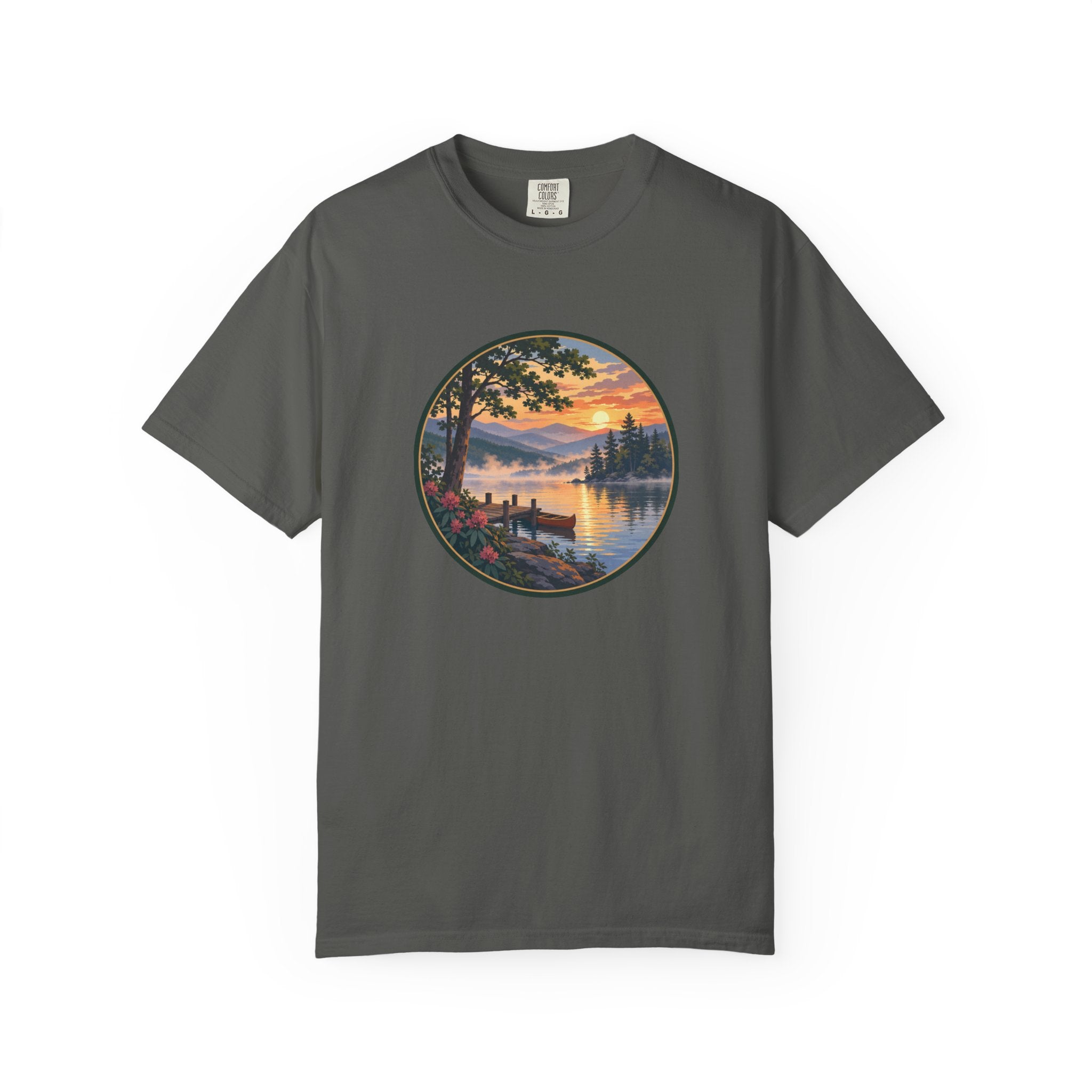 Scenic Lake Sunrise T-Shirt