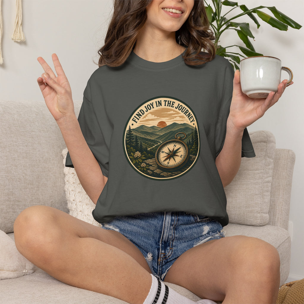 "Find Joy in the Journey" Compass T-shirt