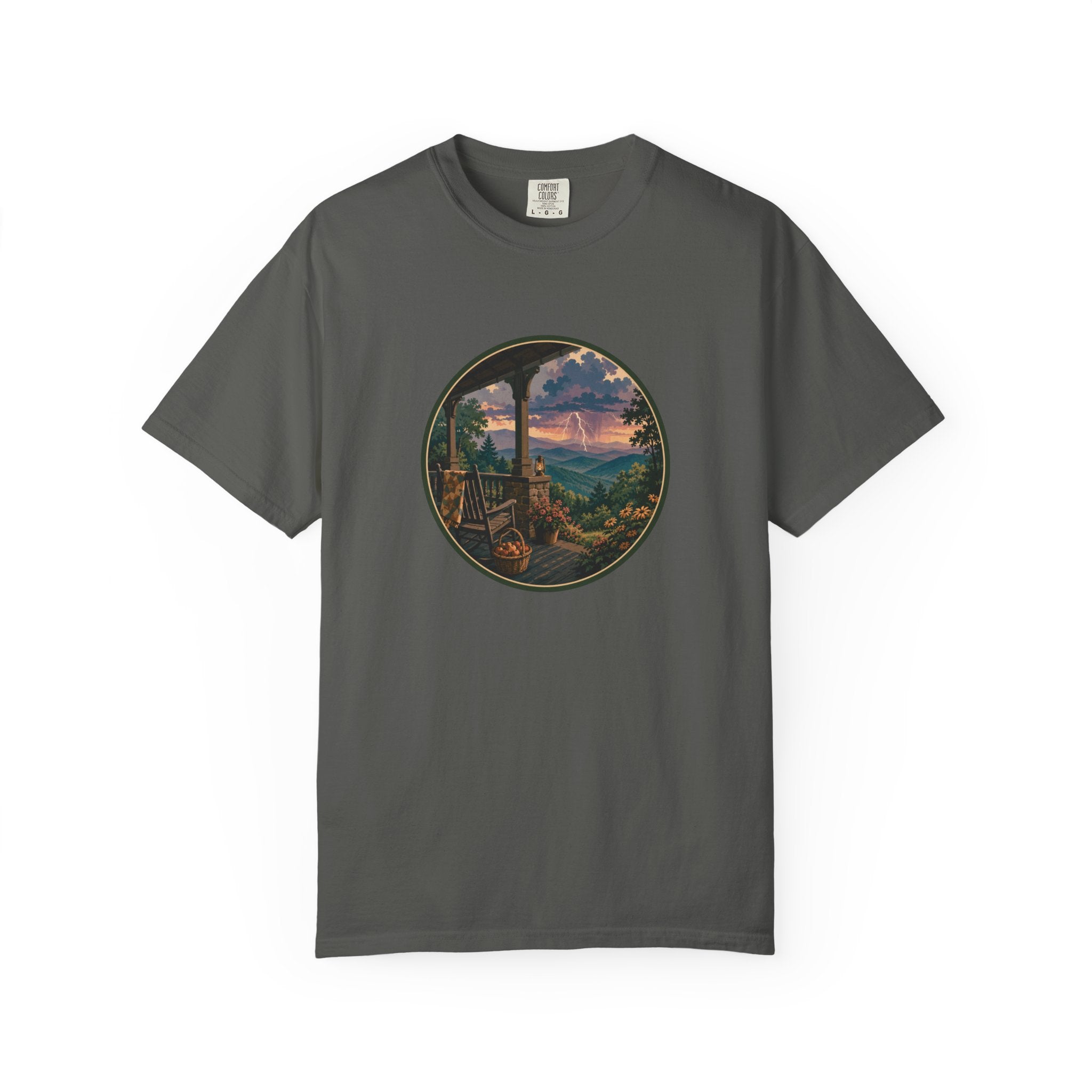 Scenic Mountain Storm T-Shirt