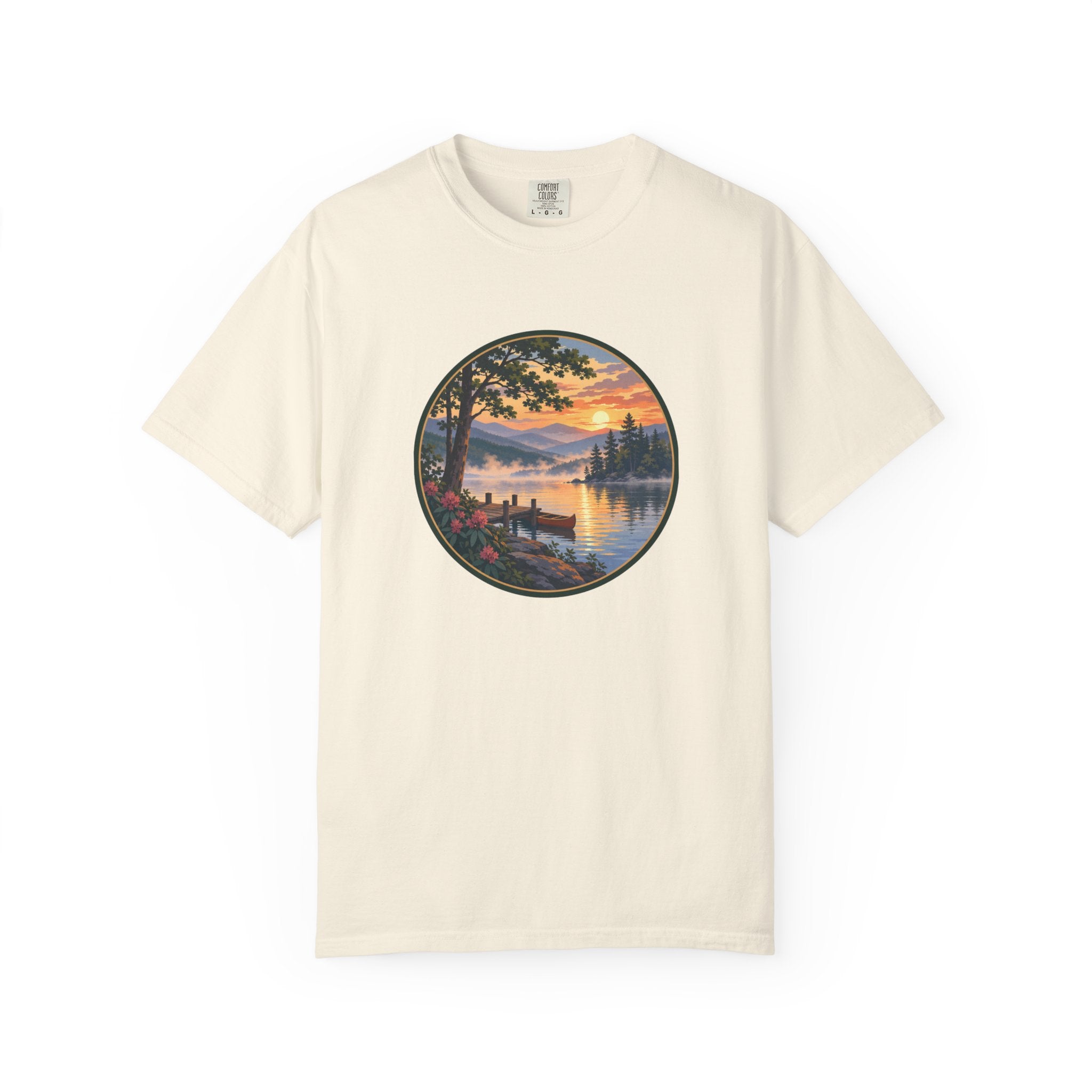 Scenic Lake Sunrise T-Shirt