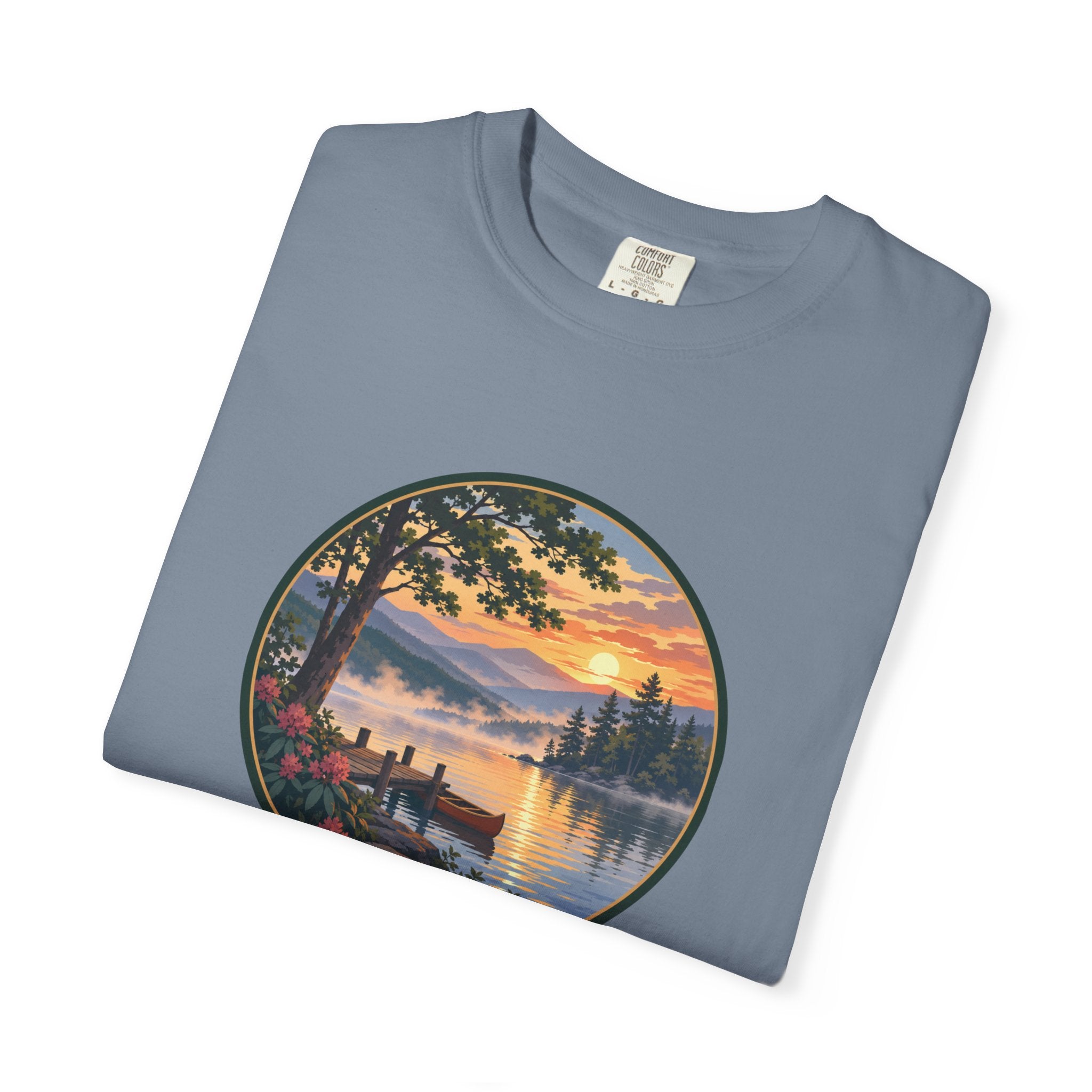 Scenic Lake Sunrise T-Shirt