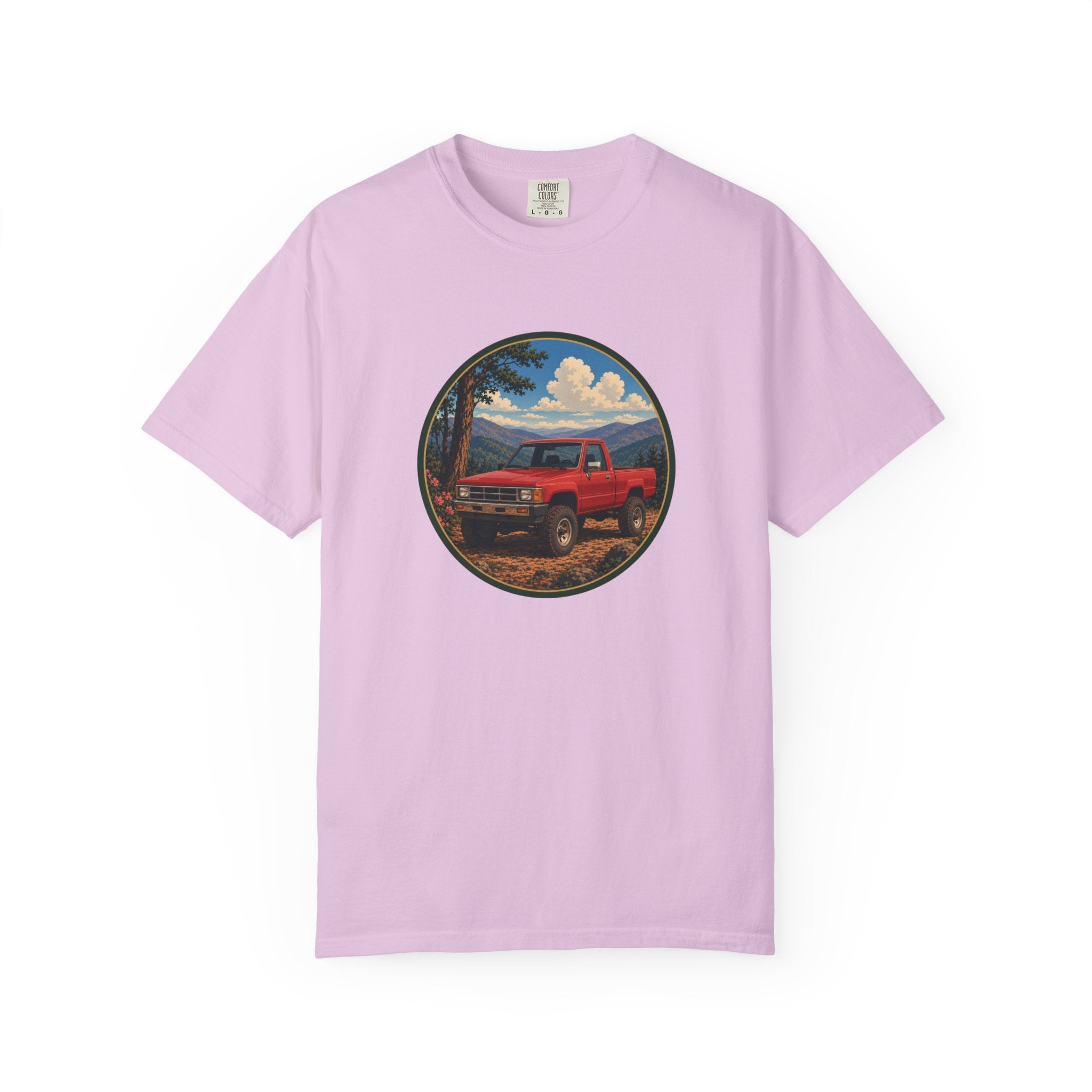 Adventure Truck T-Shirt — Vintage Red 4x4 Off-Road Graphic Tee