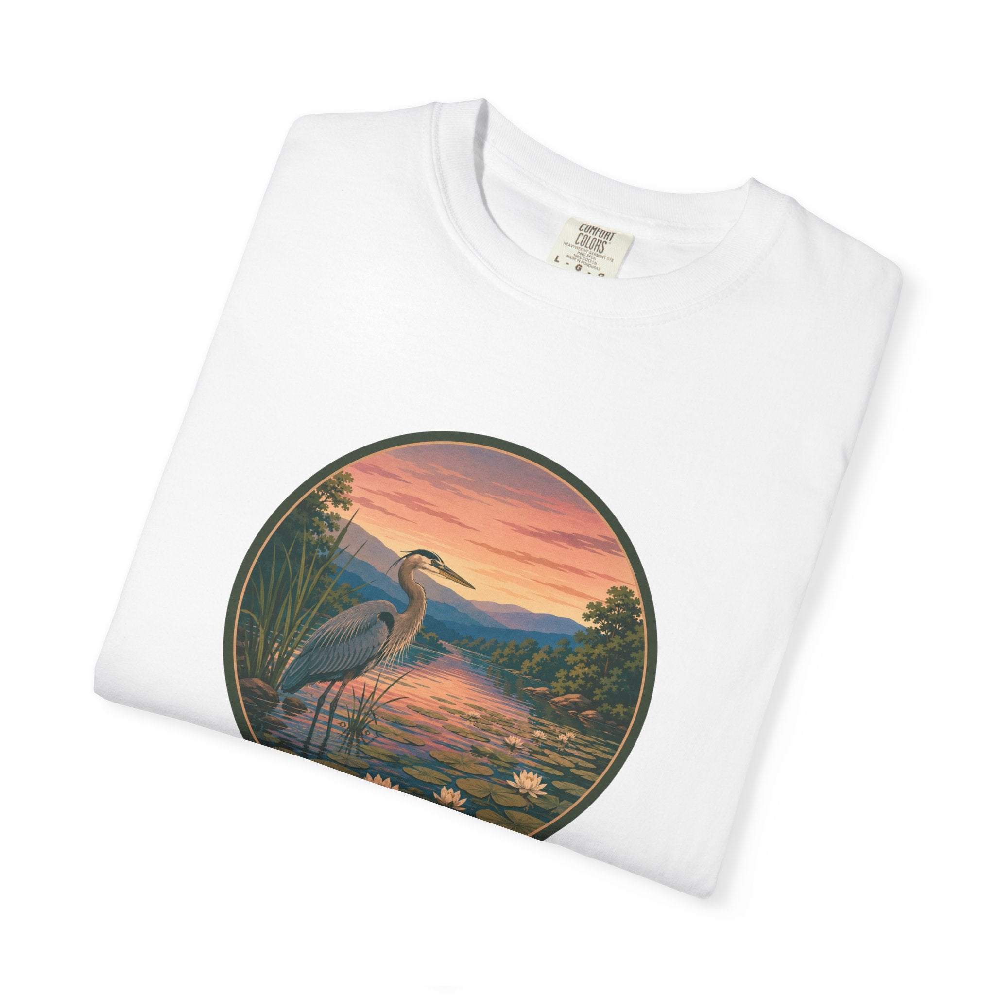 Heron Sunset T-Shirt