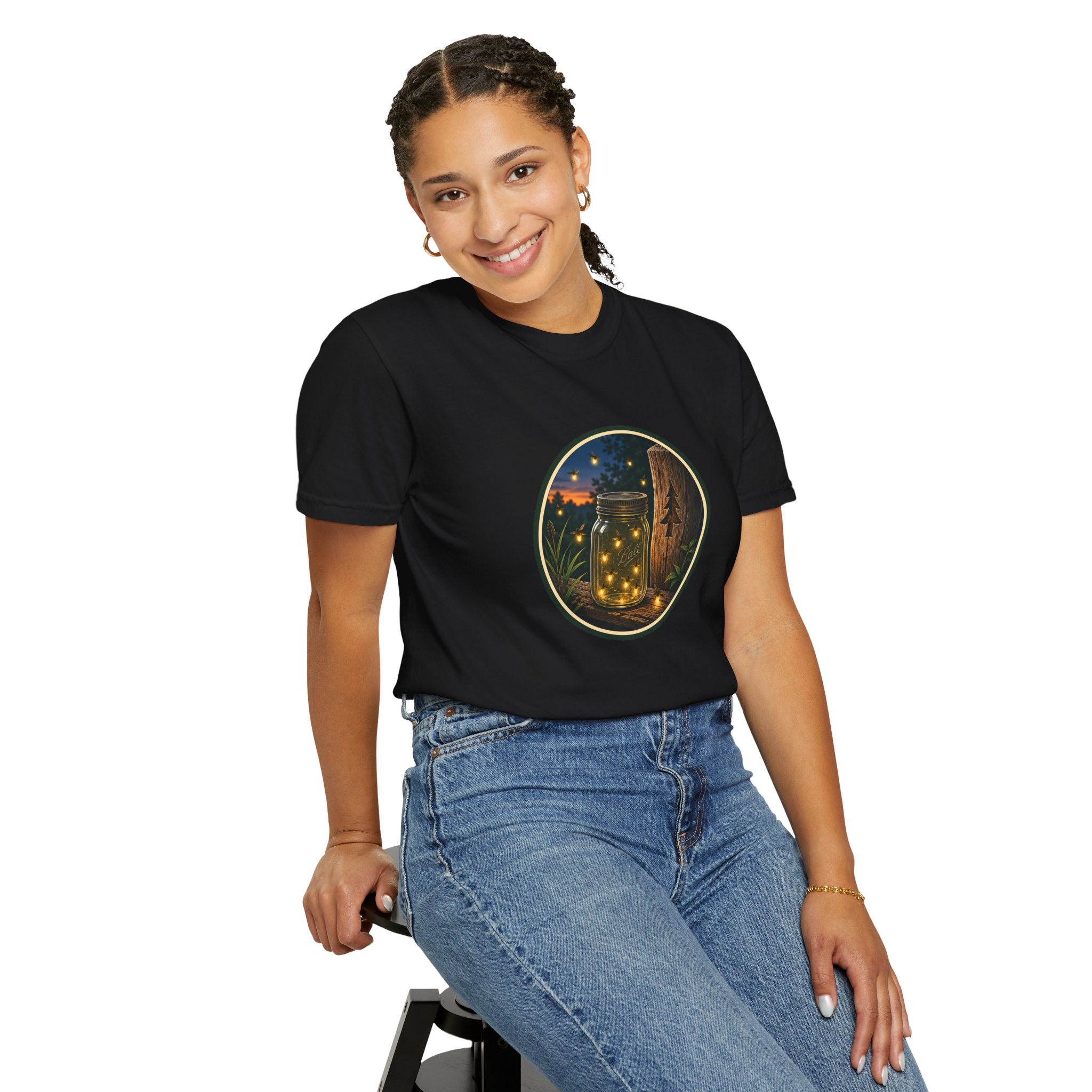 Firefly Jar Nightscape T-Shirt