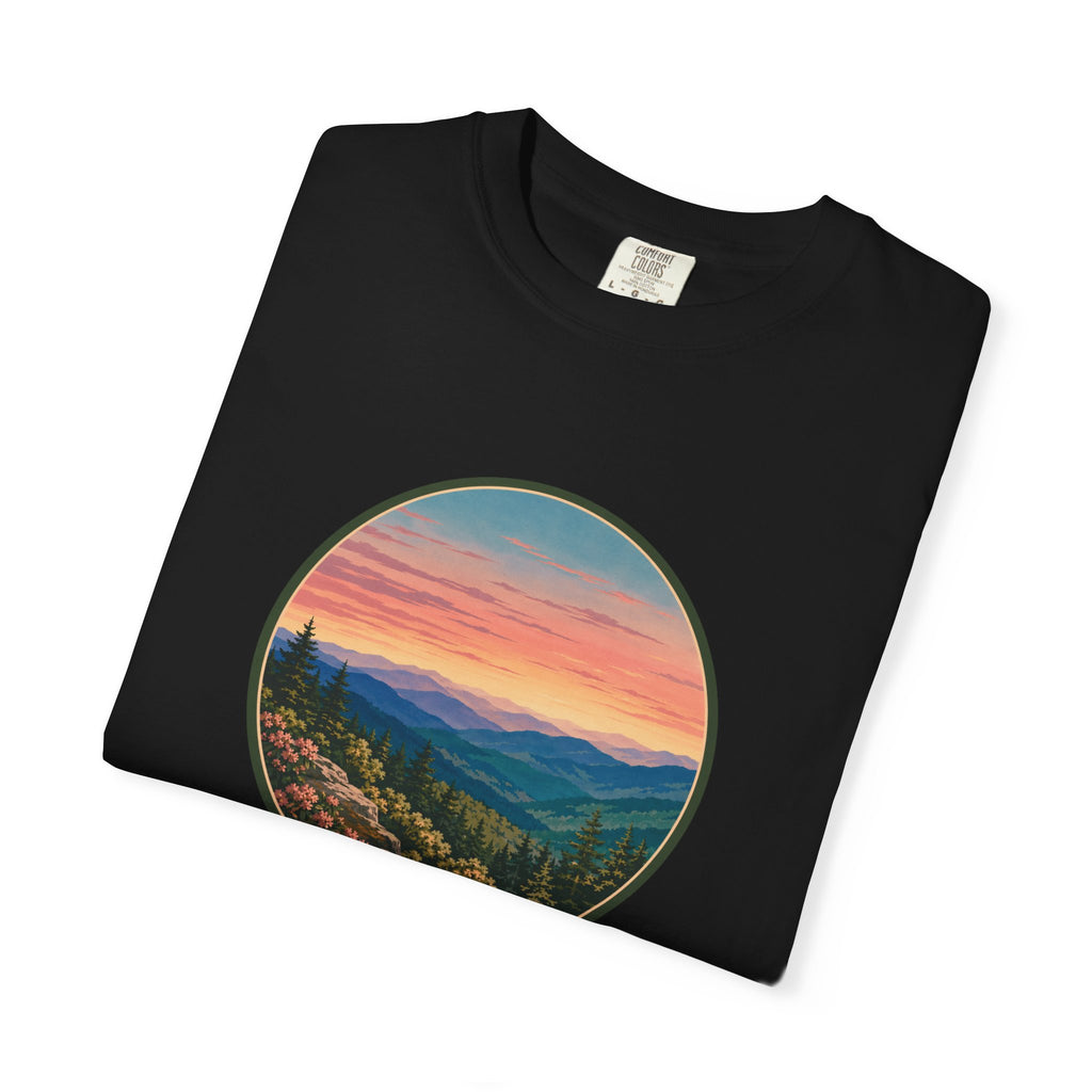 Sunset Mountain Landscape T-Shirt