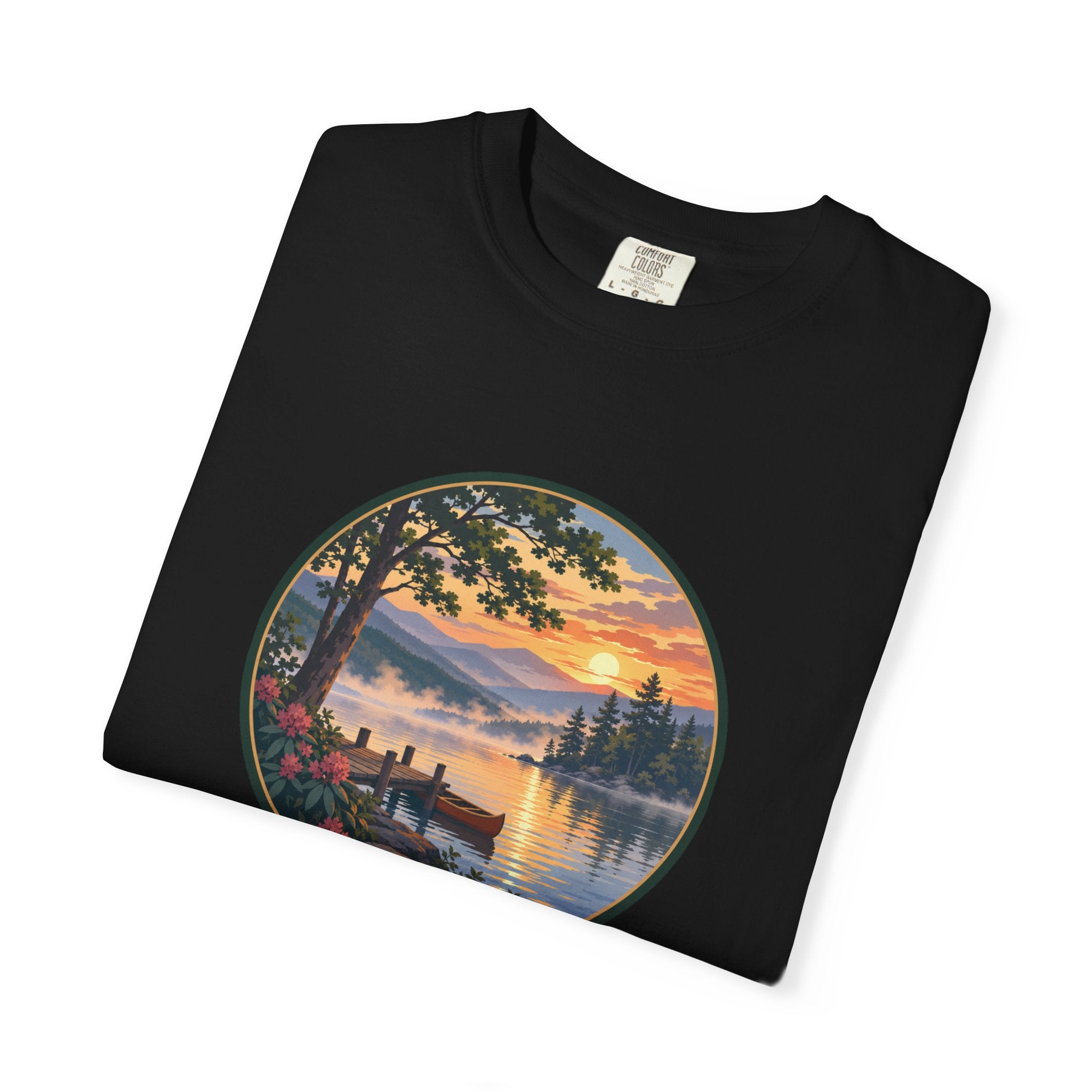 Scenic Lake Sunrise T-Shirt