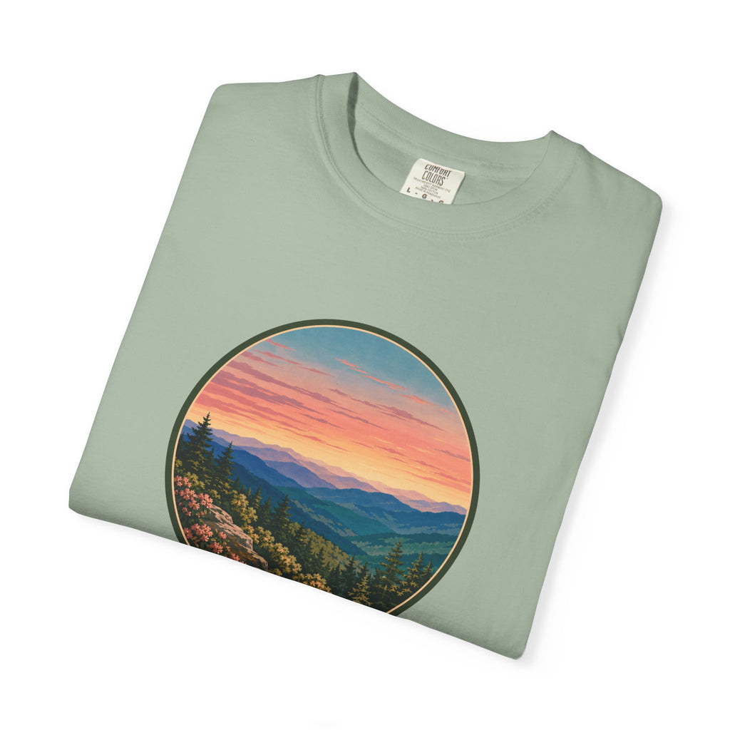 Sunset Mountain Landscape T-Shirt