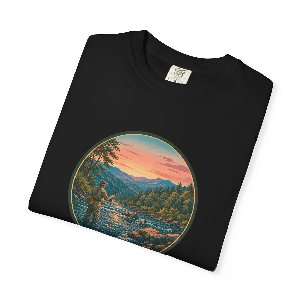 Sunset River Fly Fishing T-Shirt