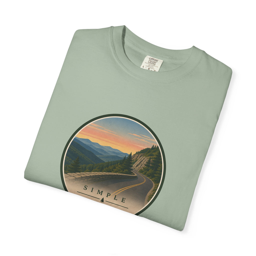 Scenic Sunset Road T-Shirt — Simple Goodness Graphic Tee