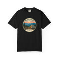 Blue Ridge Mountains Camping T-Shirt — Vintage Scenic Camp Graphic