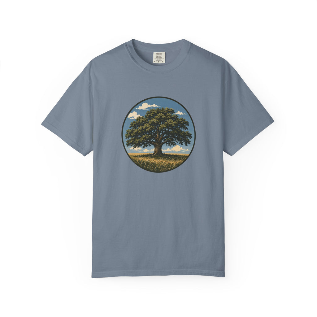 Tree of Life T-Shirt — Vintage Oak Landscape Graphic Tee