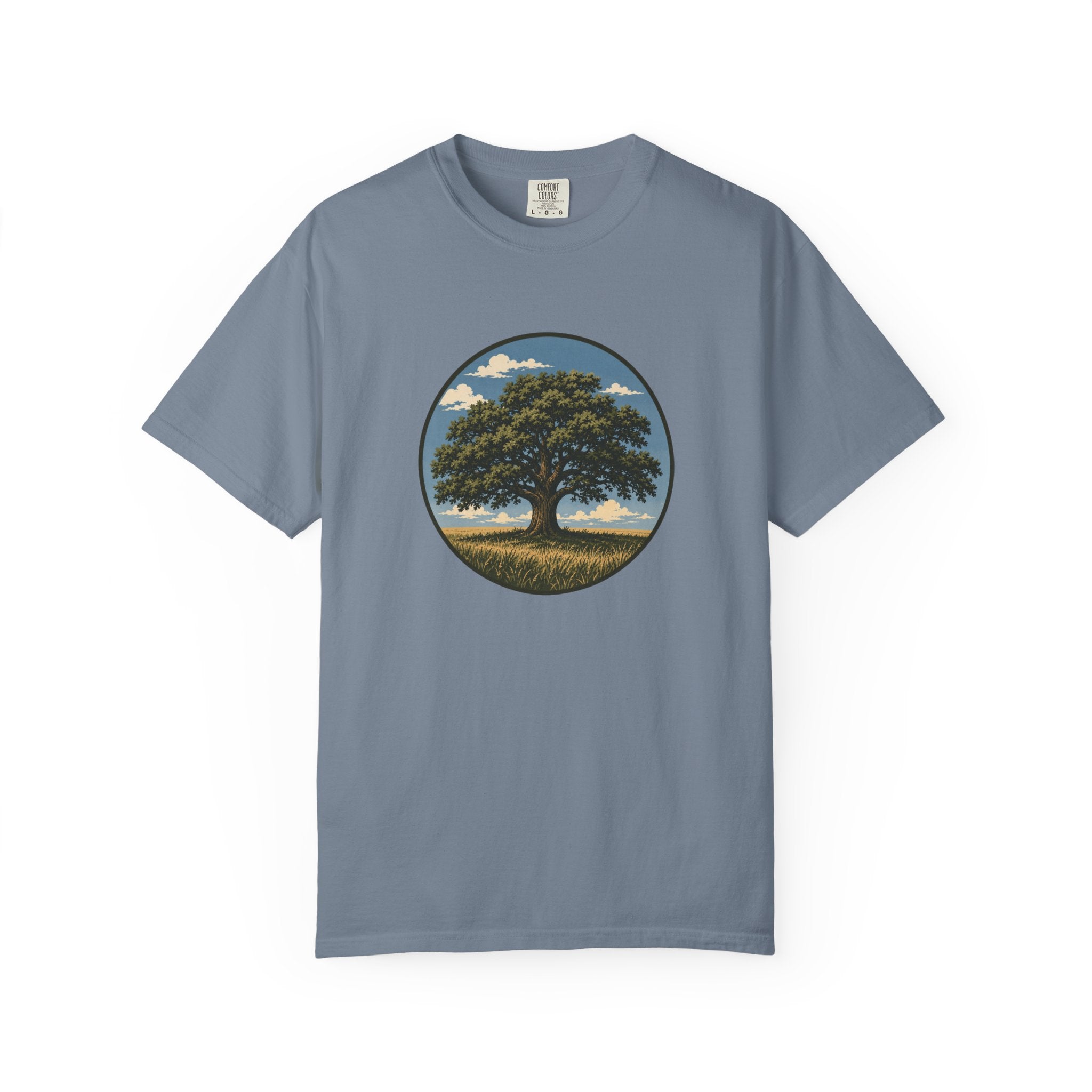 Tree of Life T-Shirt — Vintage Oak Landscape Graphic Tee