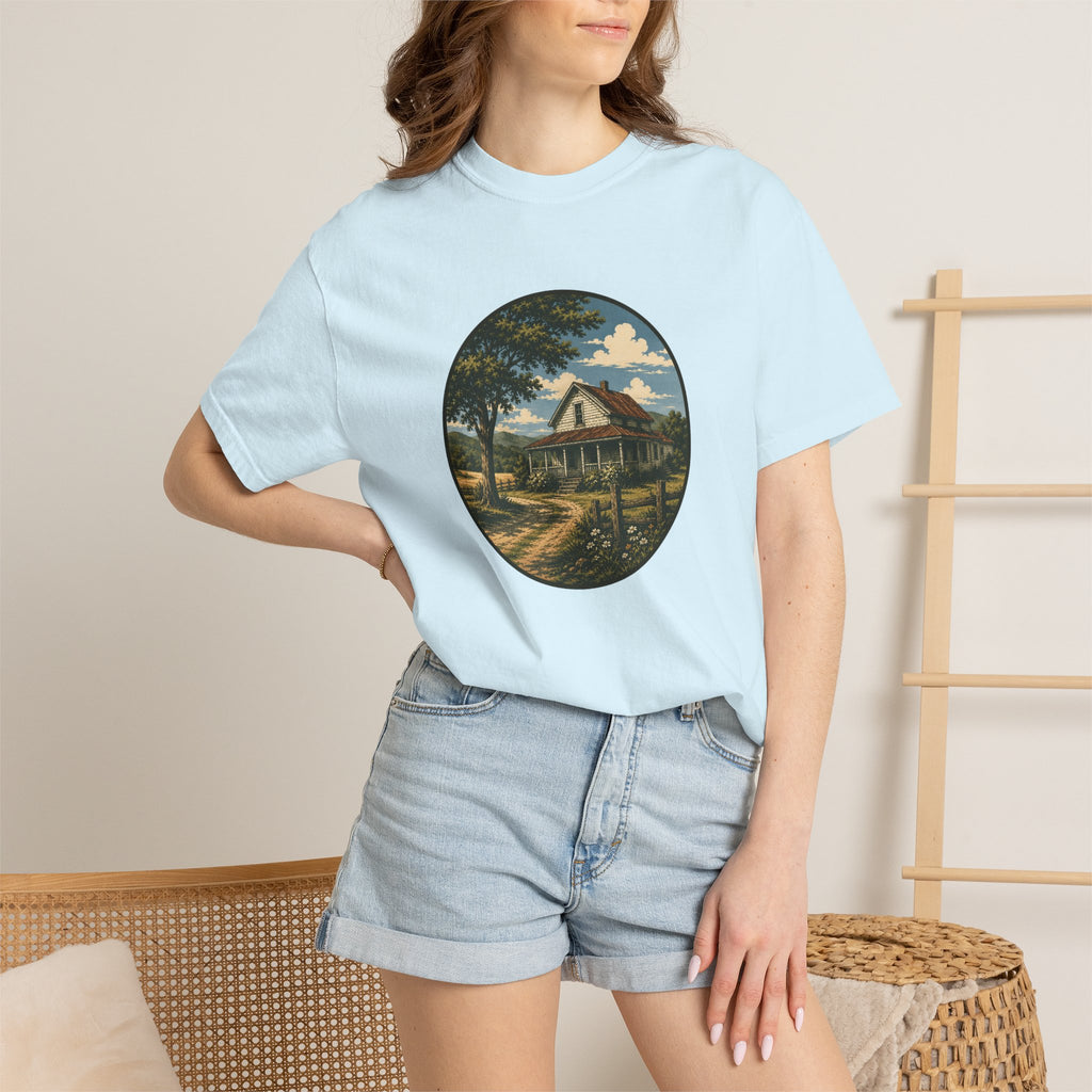 Vintage Country Cottage T-Shirt