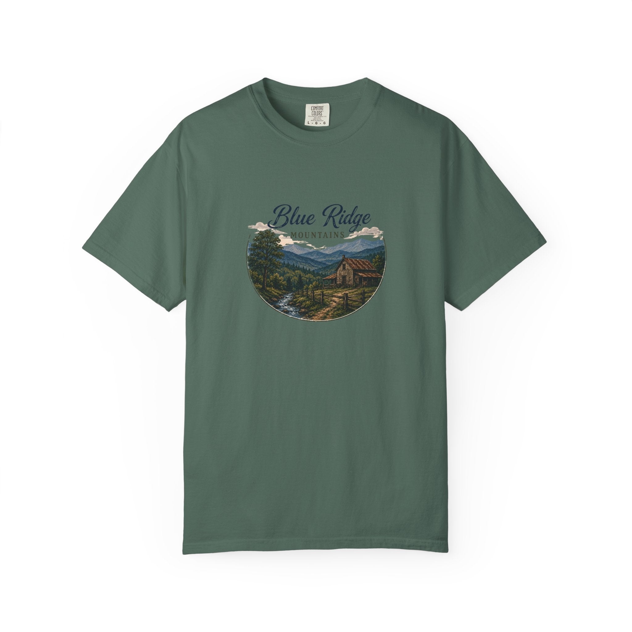 Blue Ridge Mountains Vintage Scenic T-Shirt