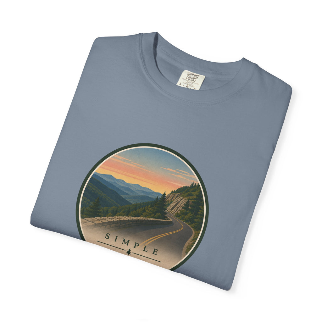 Scenic Sunset Road T-Shirt — Simple Goodness Graphic Tee